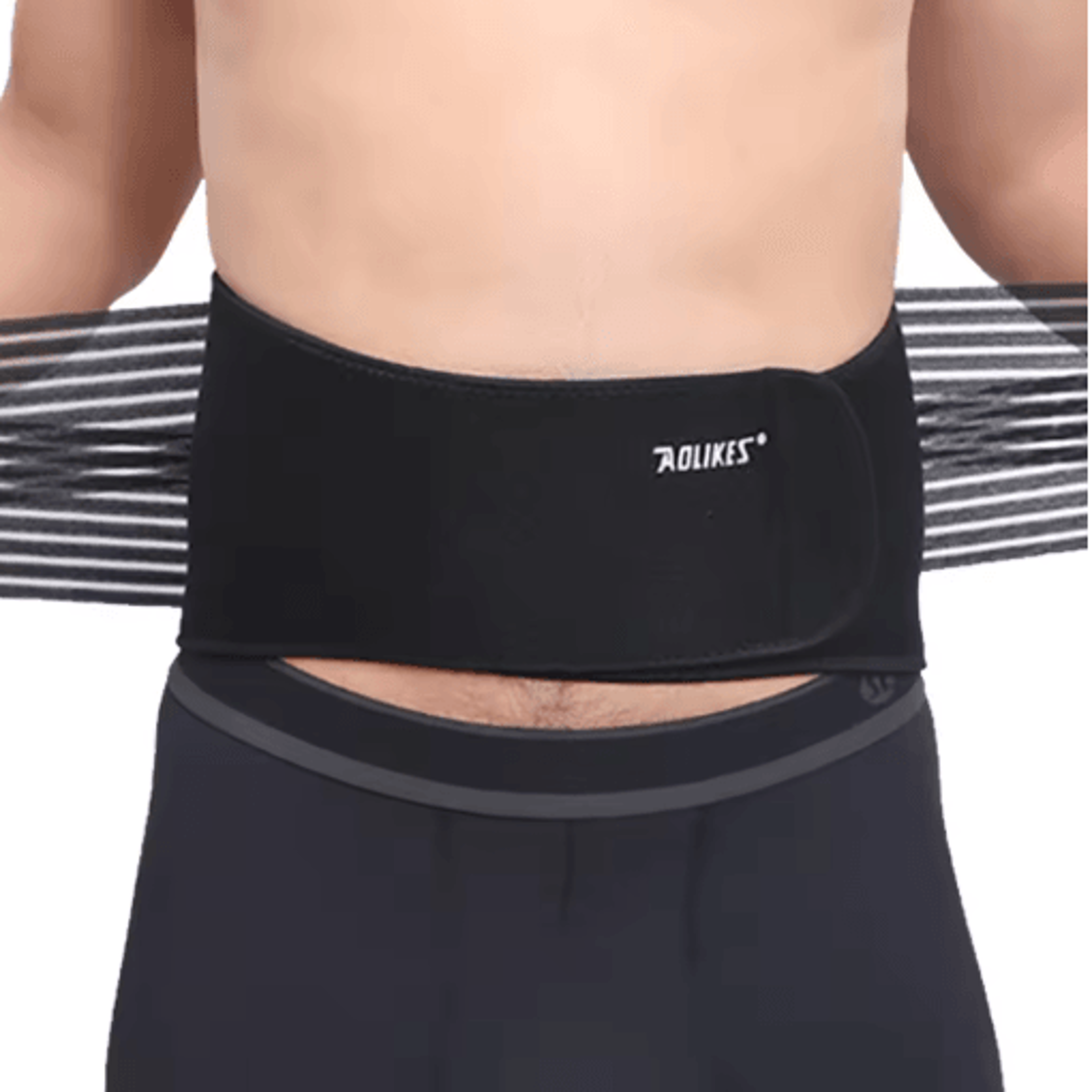 AOLIKES Back Lumbar Support Belt  Adjustable Waist Brace For Lower Back Support Breathable Back Sup 2