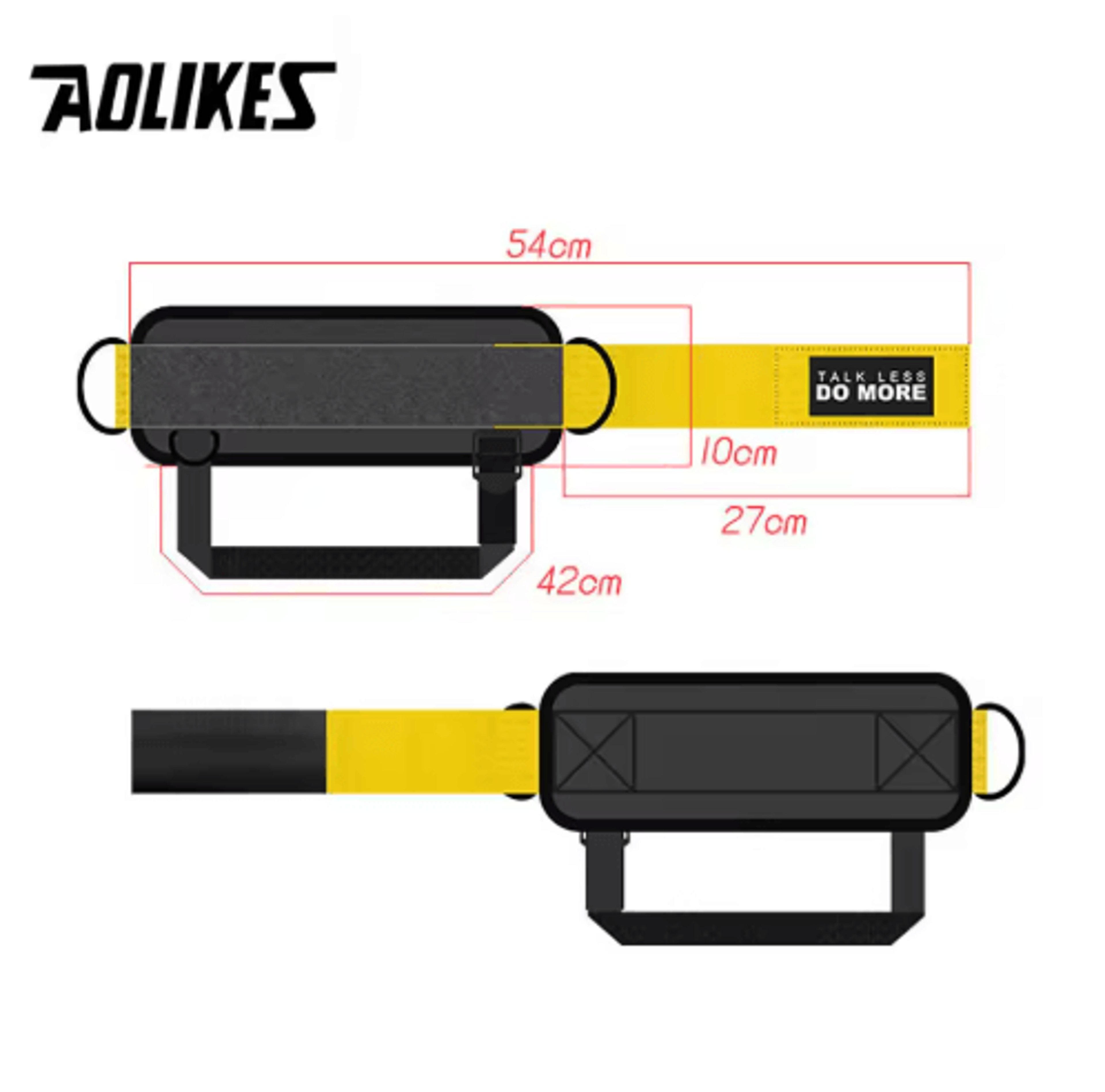 AOLIKES Adjustable Ankle Straps  Cable Machine Ankle Cuffs For Glute Training Weight Lifting  Gym W 8