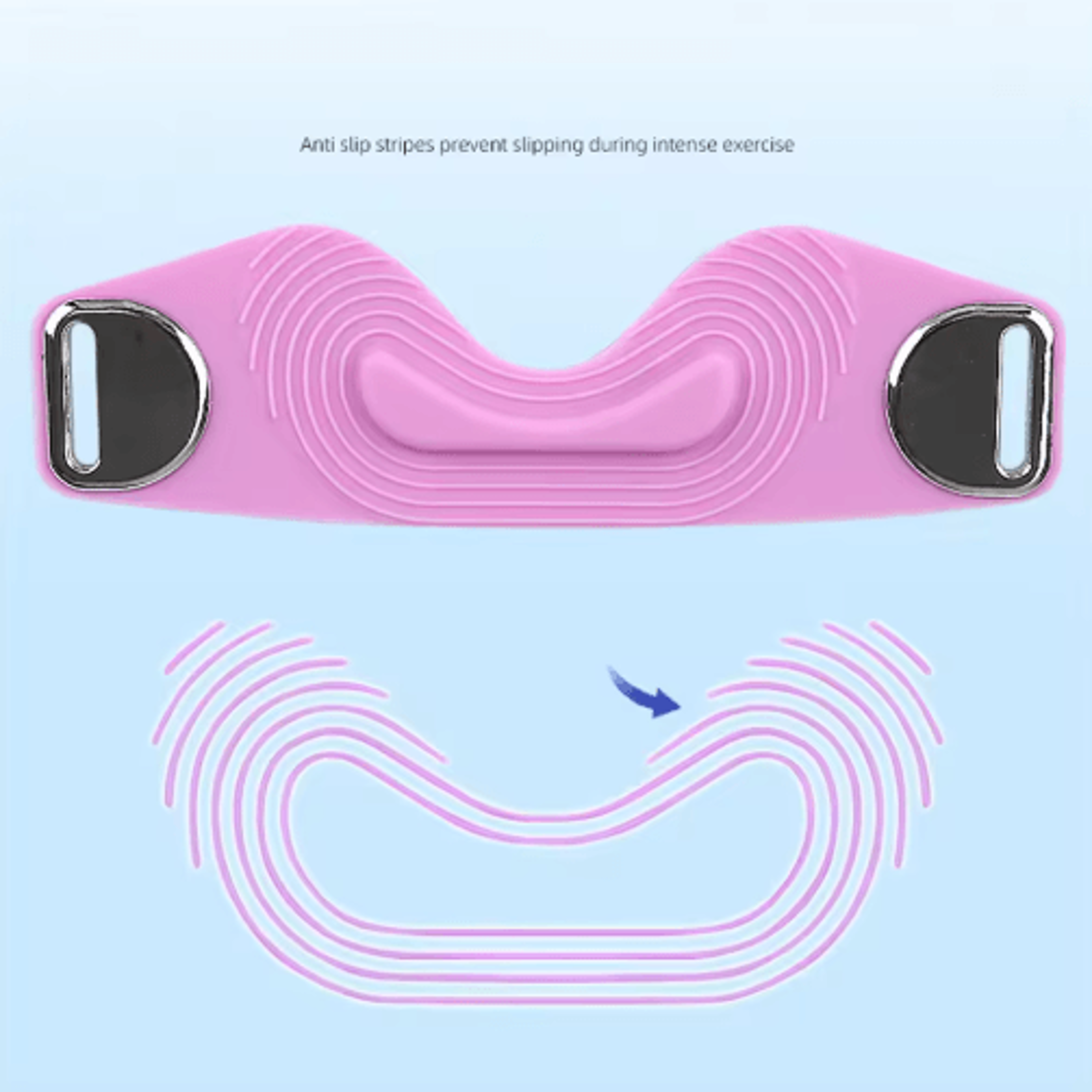 2PCS Adjustable Patellar Tendon Support Straps  Silicone Knee Brace For Jumpers Knee  Patella Pain  8