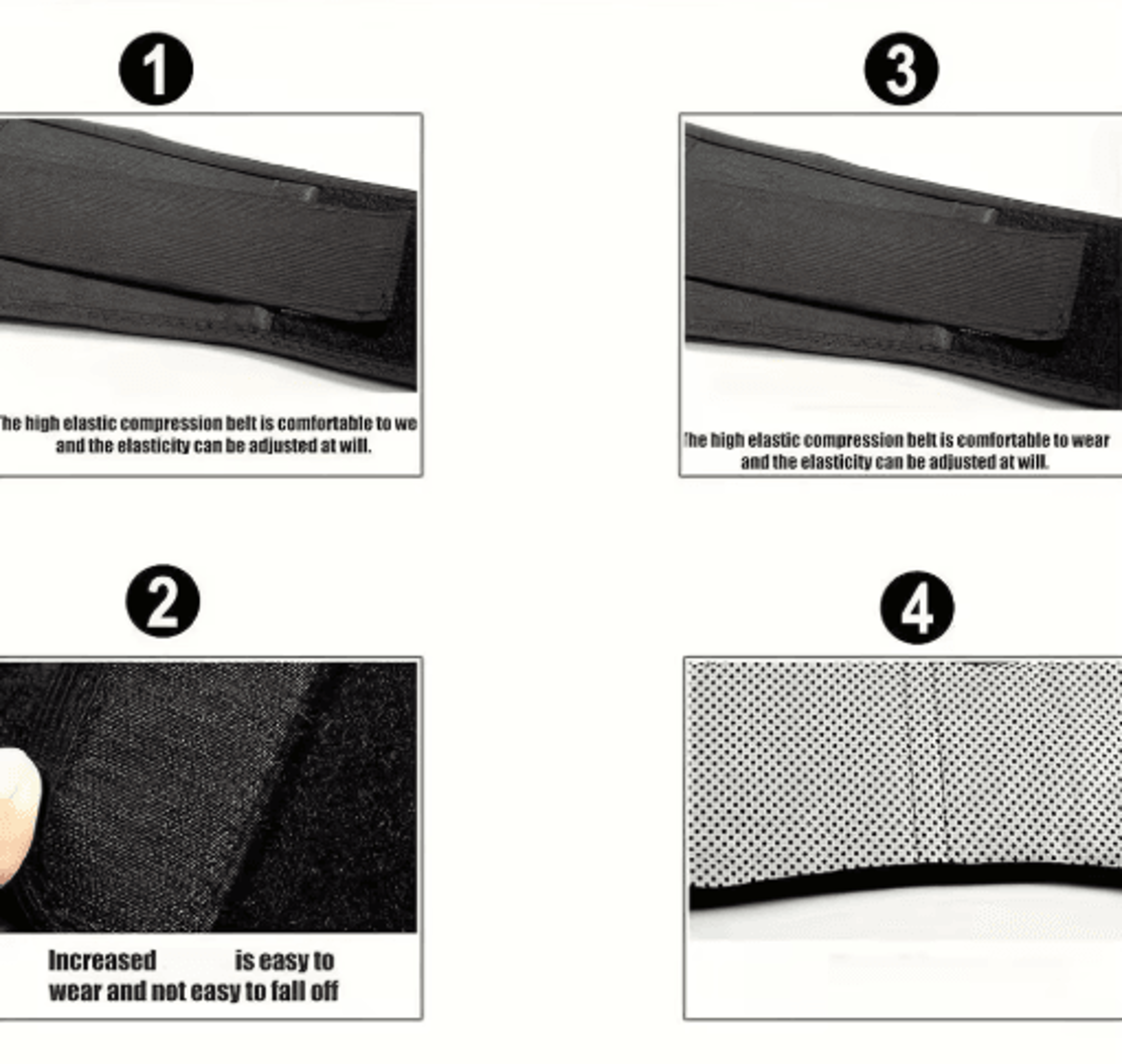 Heating Back Brace For Lower Back Pain Relief  Adjustable Lumbar Support Belt With Heated Waist Wra 9