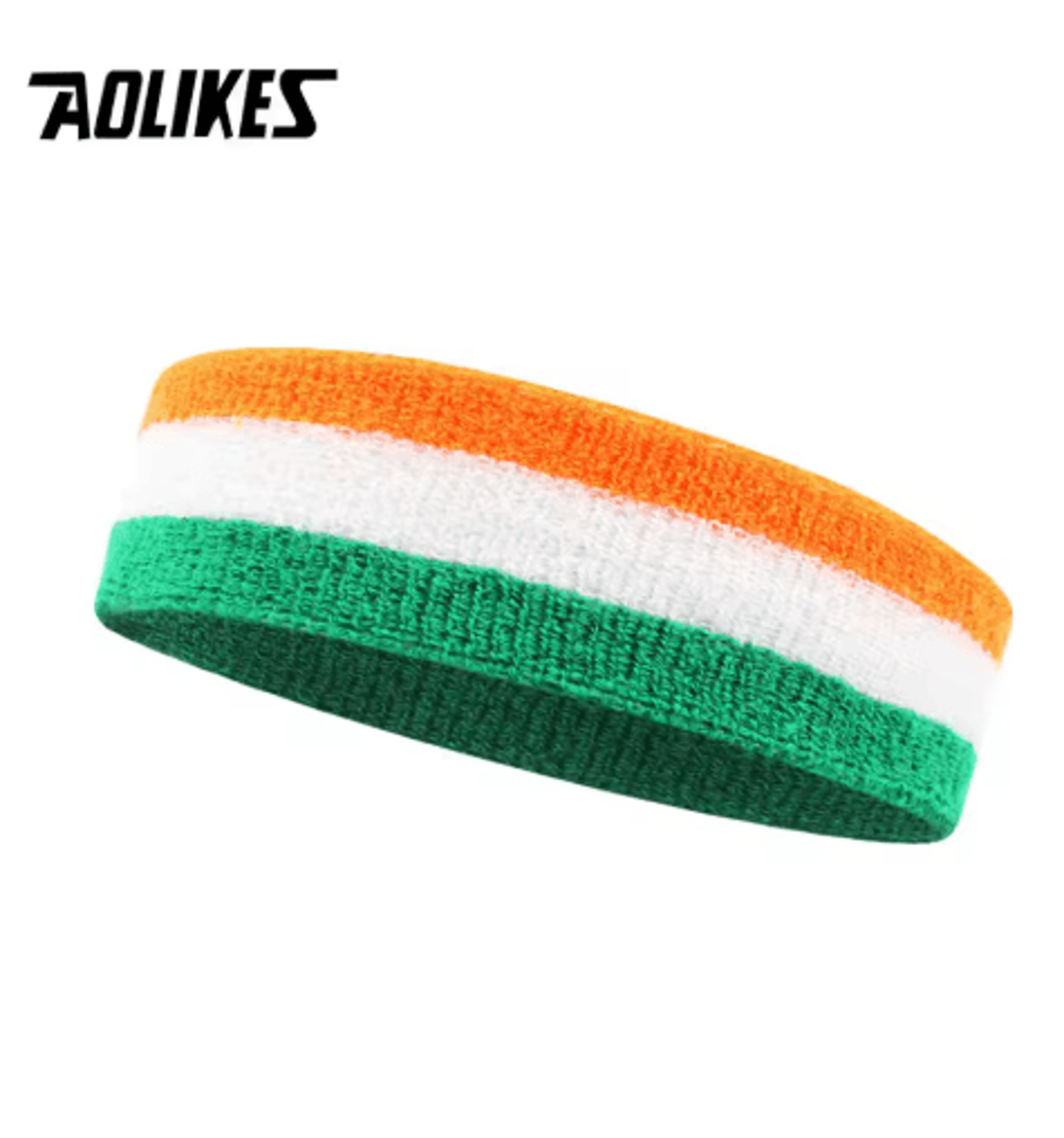 AOLIKES Cotton Athletic Headband  Elastic Sweatband For Basketball Gym Running  Fitness 4