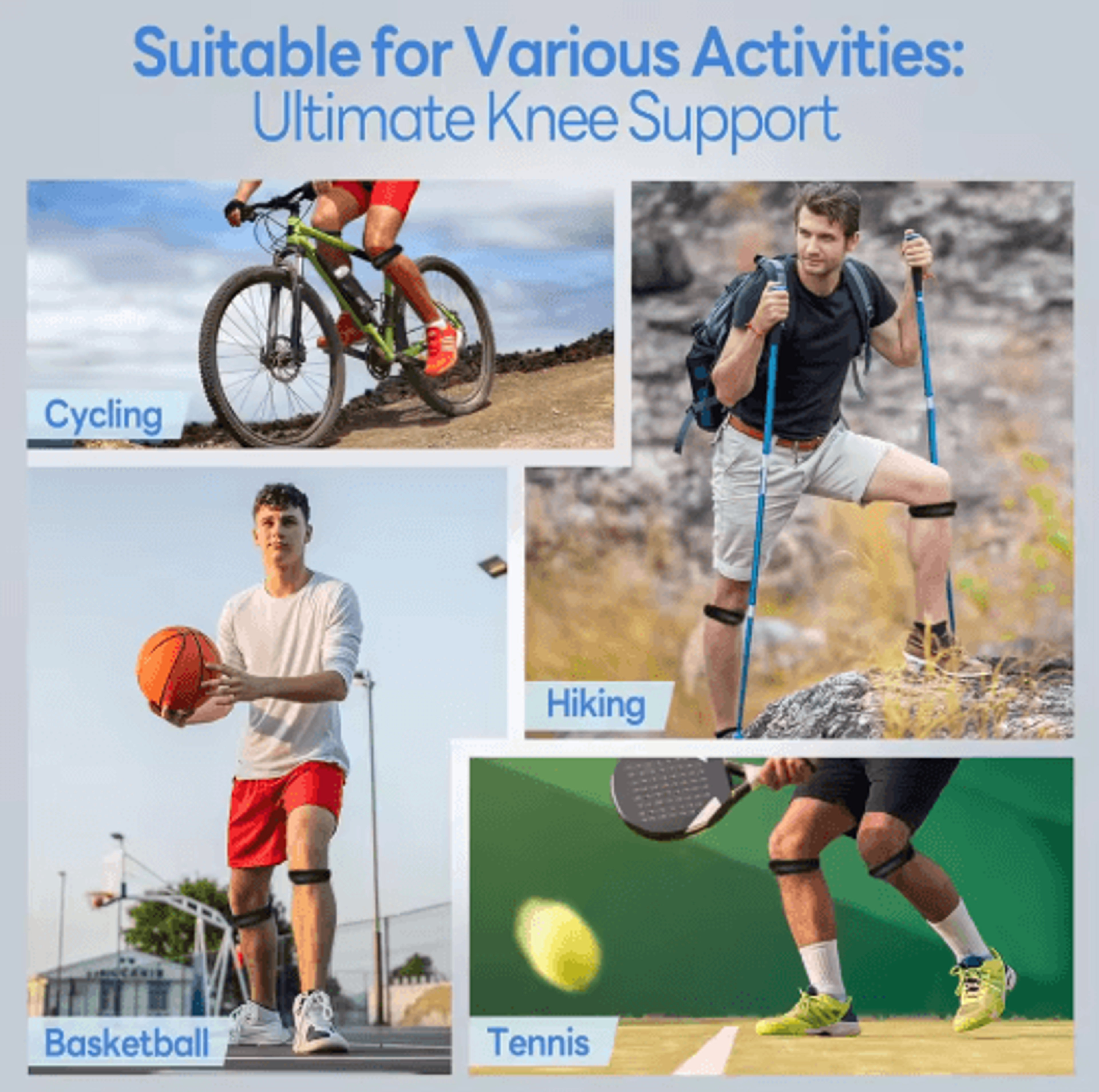 Adjustable Patella Tendon Knee Strap  Knee Support Band For Running Sports  Everyday Comfort 2