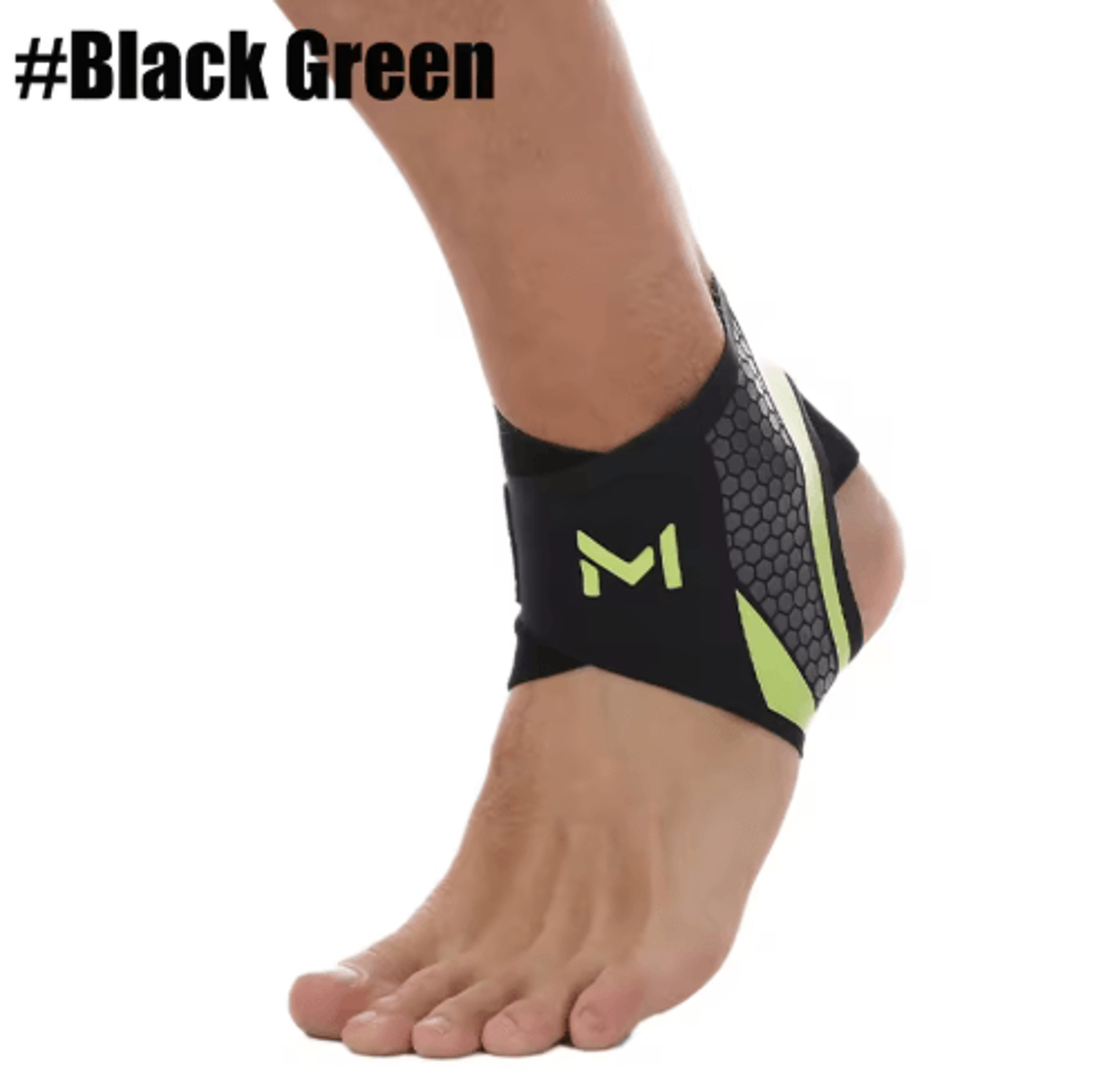 RGGMQQ Adjustable Compression Ankle Brace  Breathable Ankle Support For Running Basketball  Soccer 1