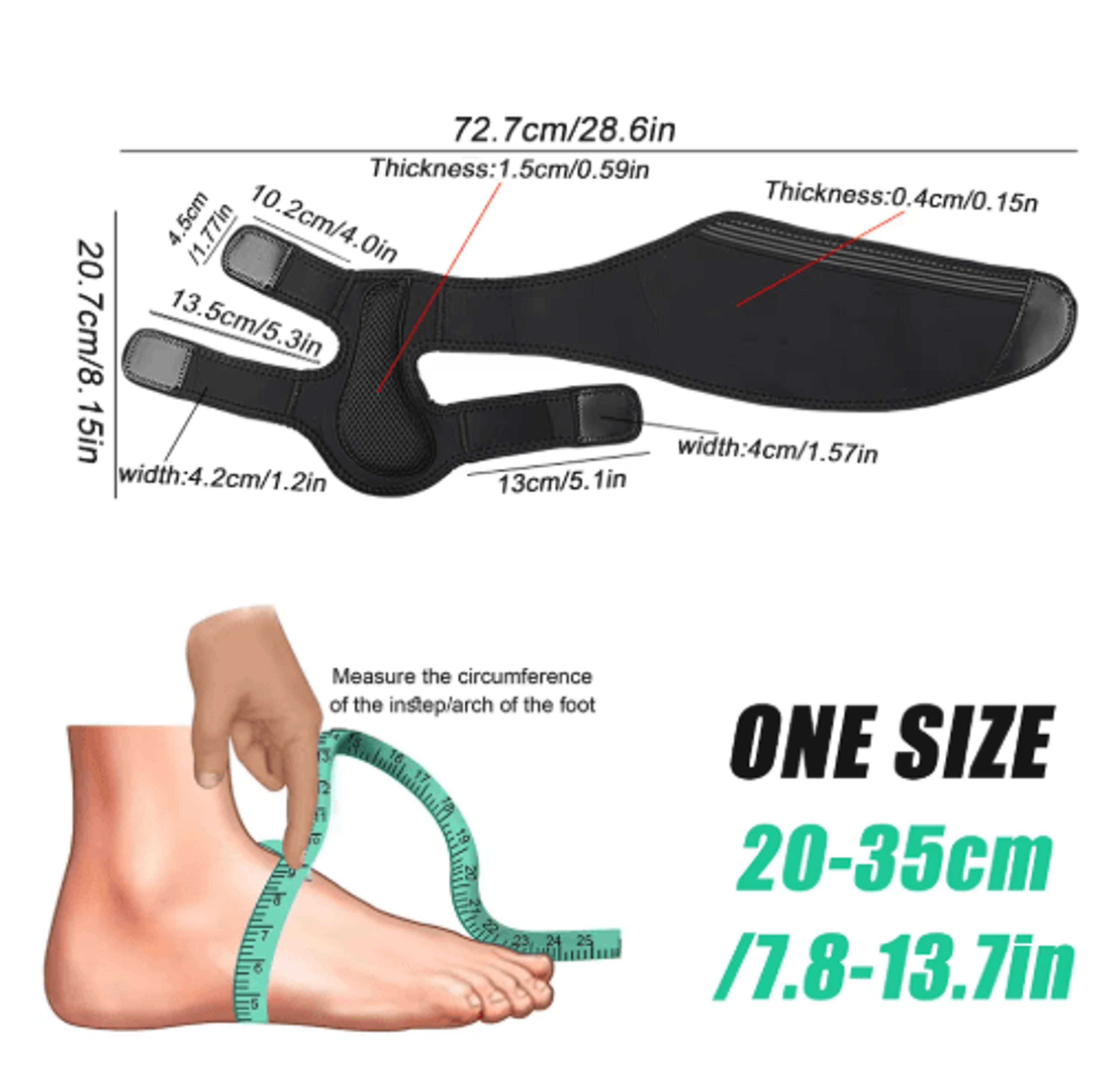 AFO Foot Drop Brace  Adjustable Ankle Support For Walking Plantar Fasciitis  Everyday Mobility 10