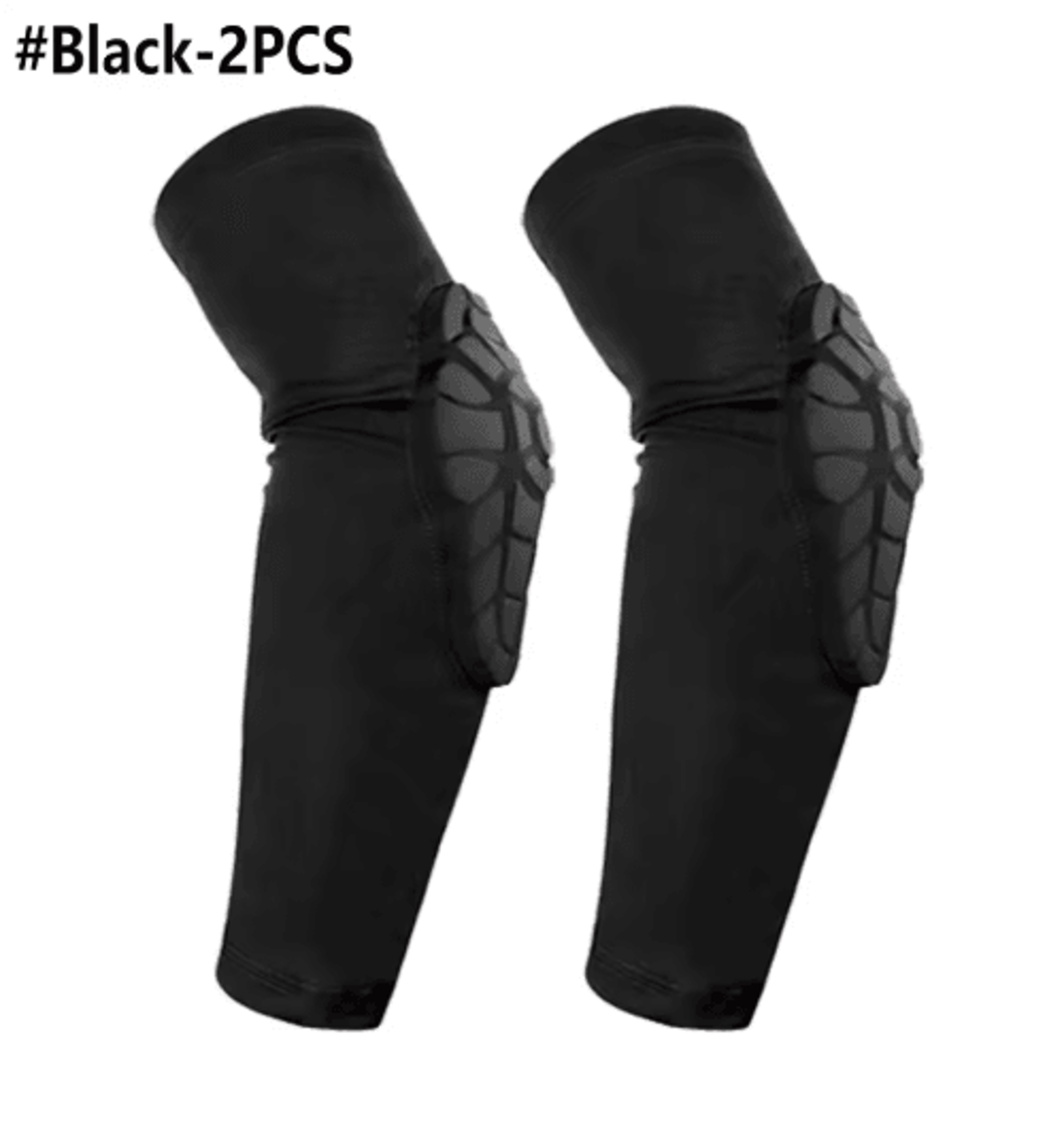 2PCS Kids Honeycomb Compression Knee  Elbow Pads  Youth Protective Sports Gear For Ages 515 2