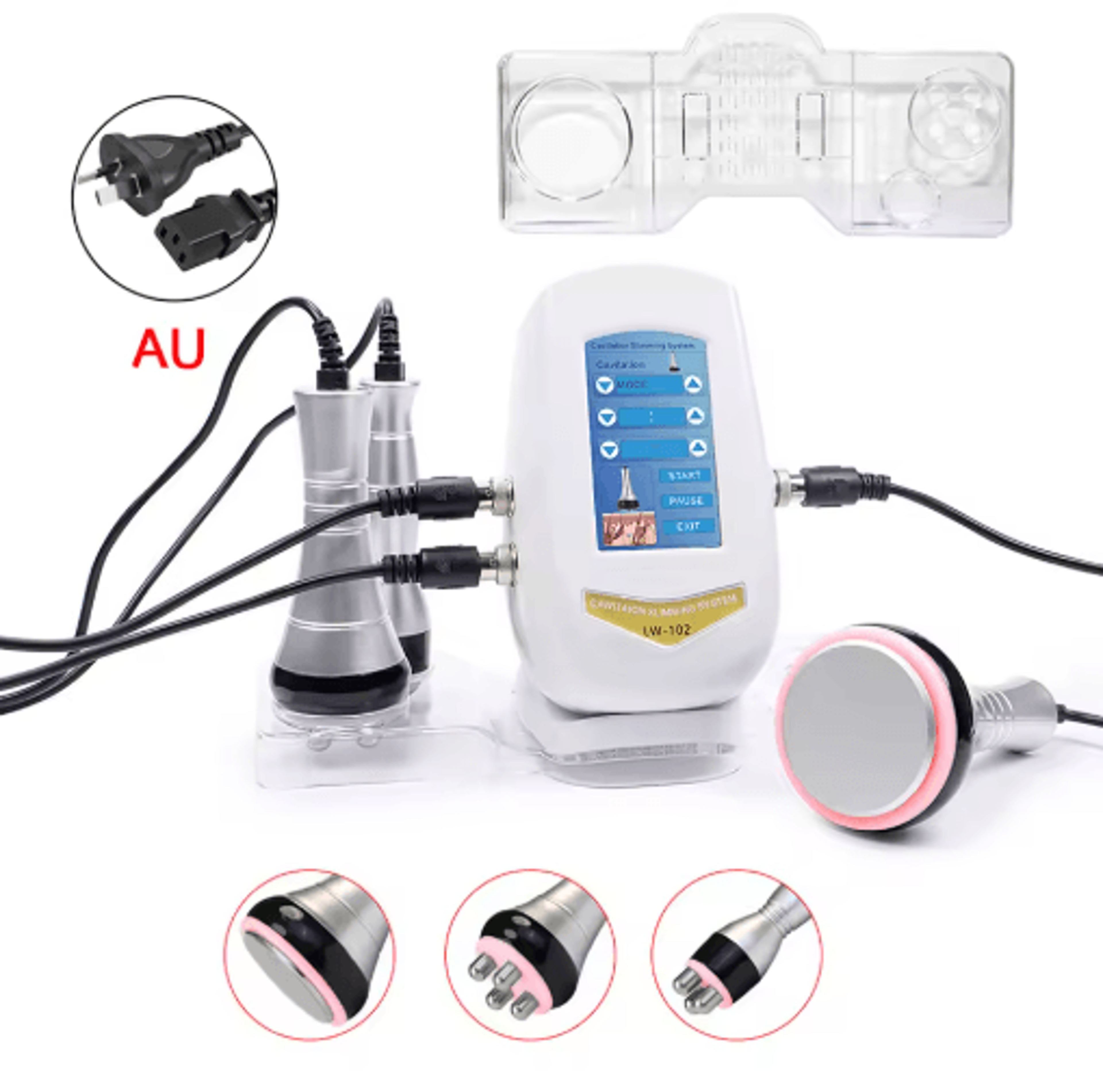 BEEMY Ultrasonic Cavitation RF Body  Facial Beauty Device For Skin Tightening 3