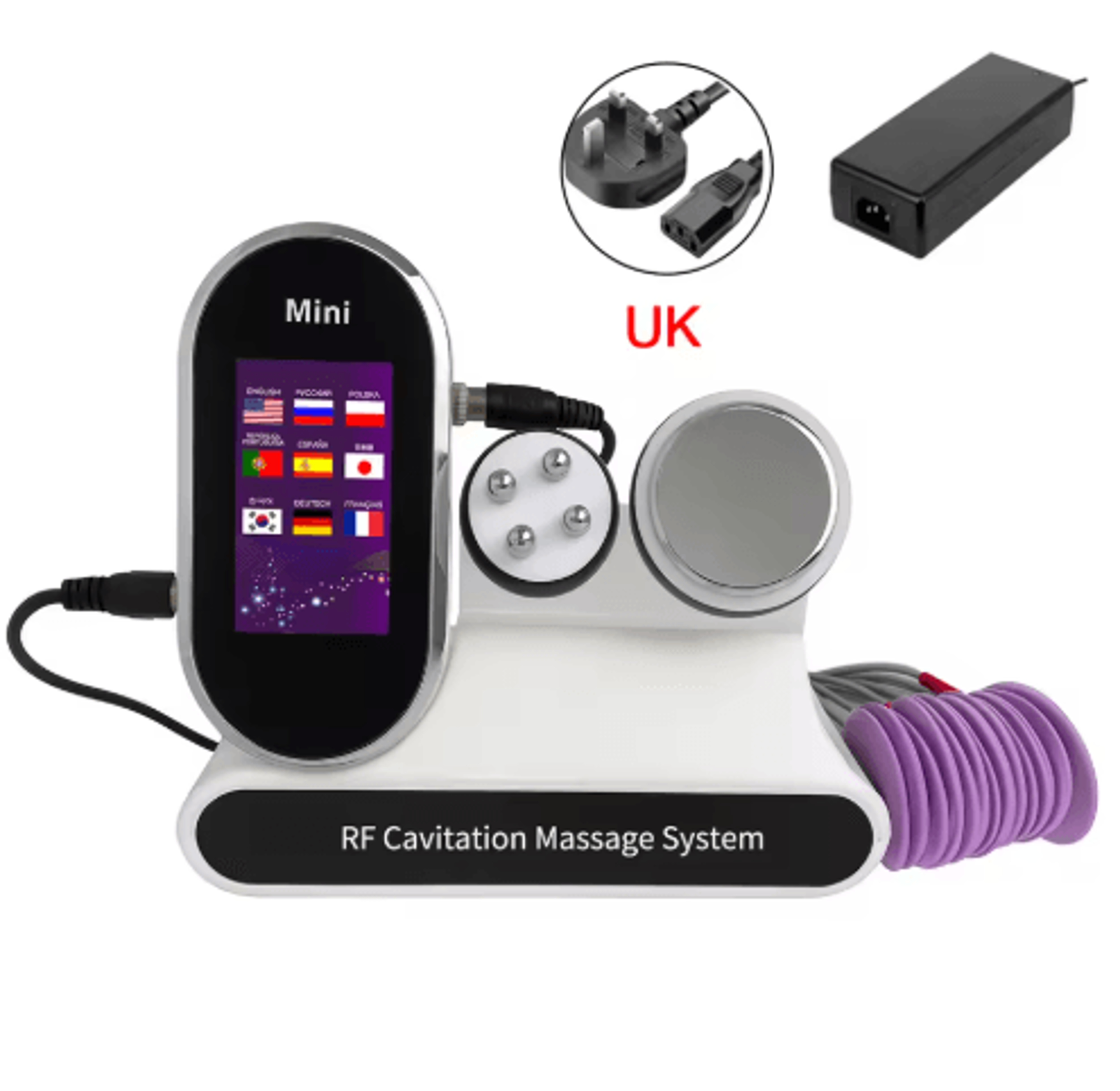 Multifunction Ultrasonic Cavitation Machine With EMS Muscle Stimulator  Radio Frequency Body Contou 1