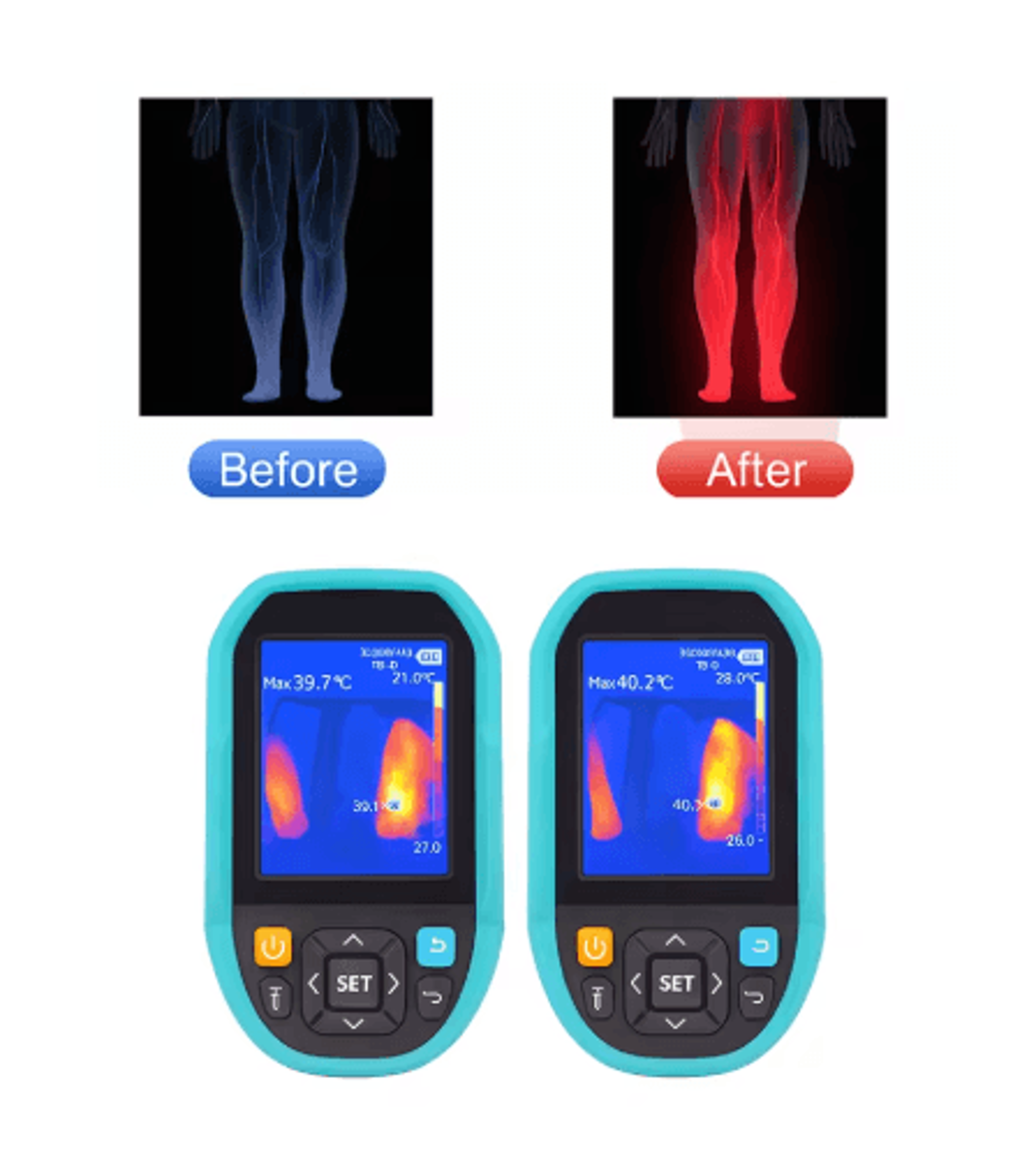Terahertz Foot Massager With Warming Therapy For Relaxation Circulation  Daily Foot Care 6