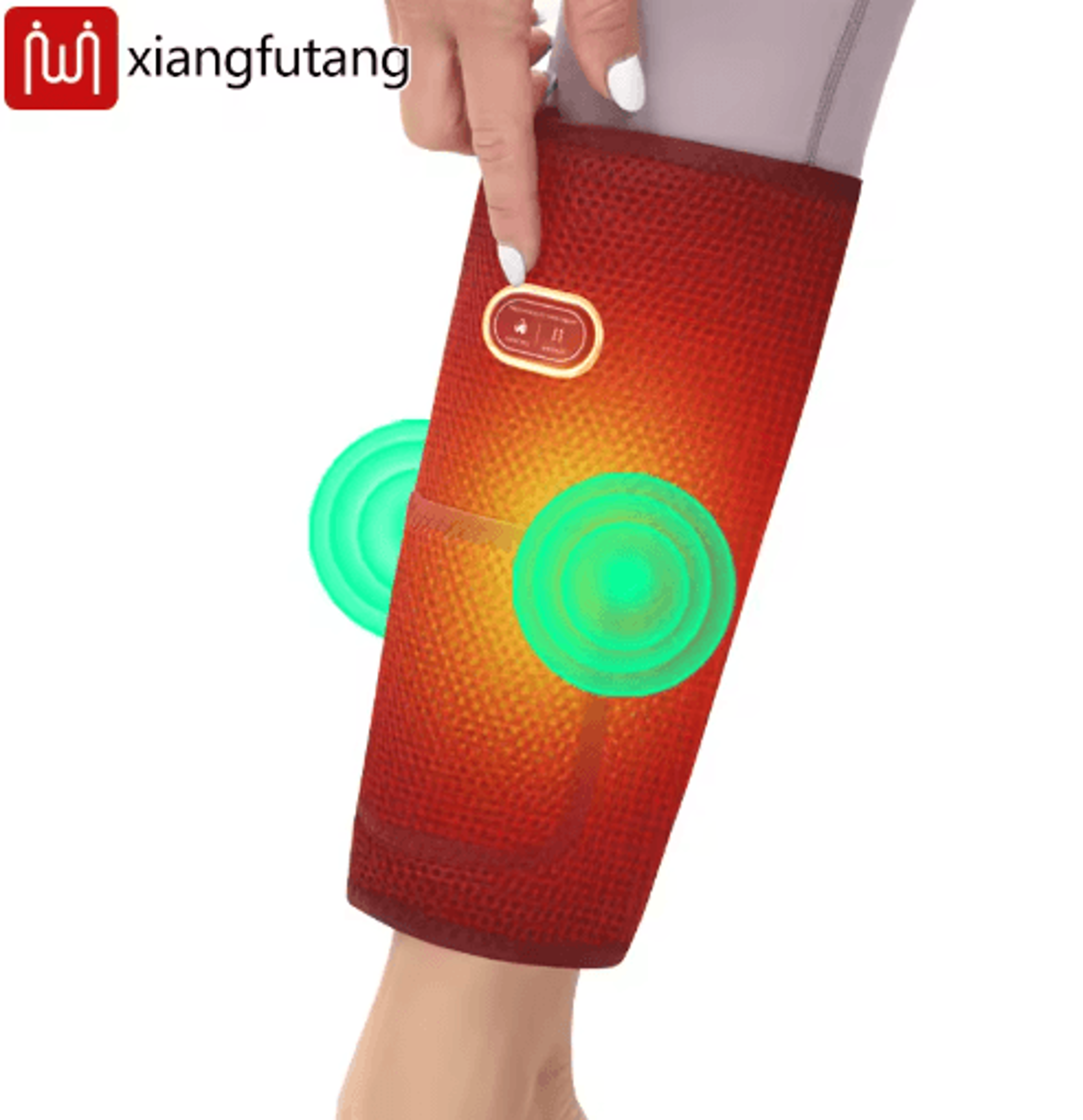 Electric Heated Calf Wrap With Vibration  3Mode Heating Leg  Arm Massager For Muscle Relaxation 0