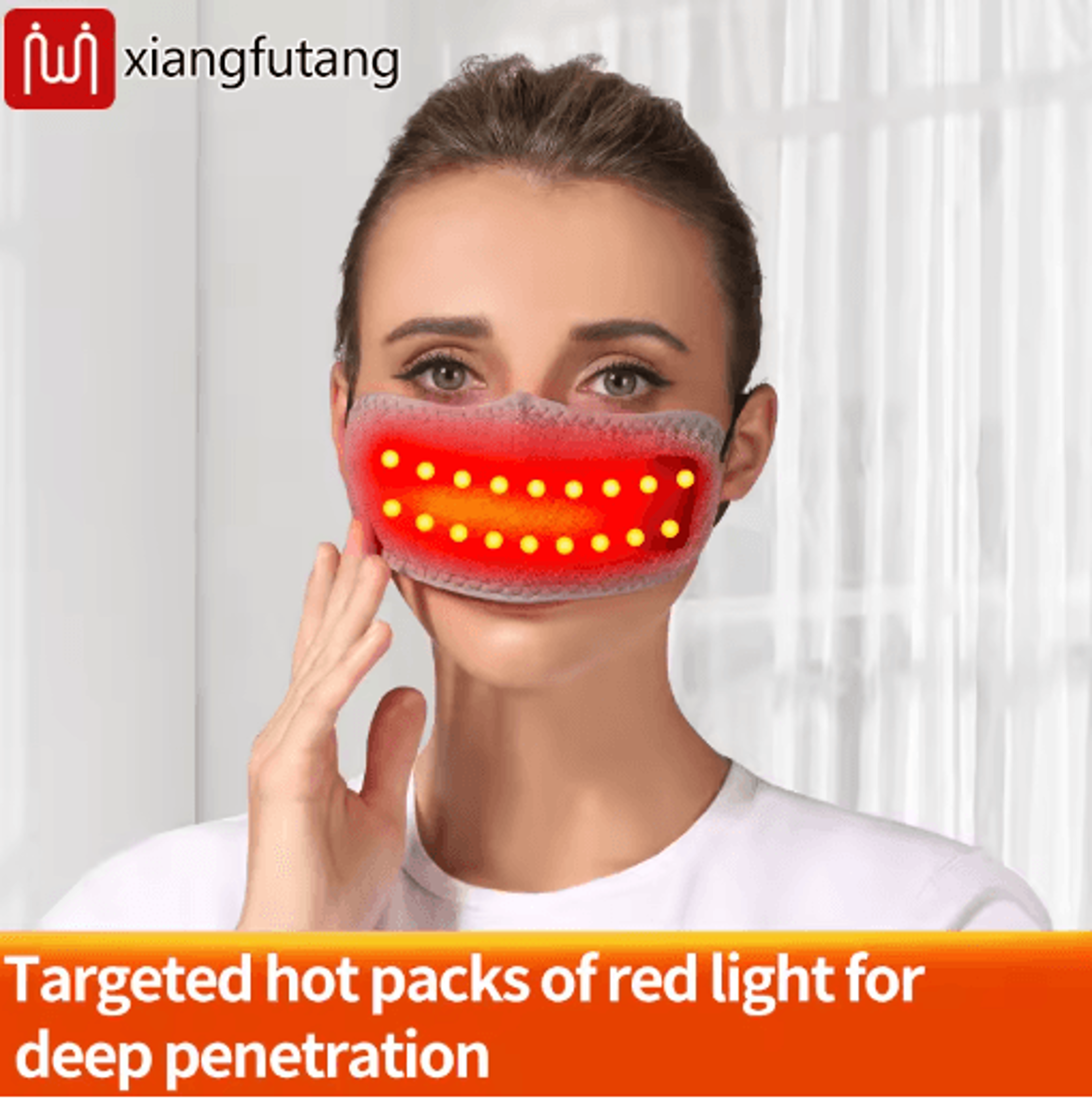 Red Light Heated Nose Wrap  Electric Nose Warmer With Gentle Hot Compress For Winter Comfort 6