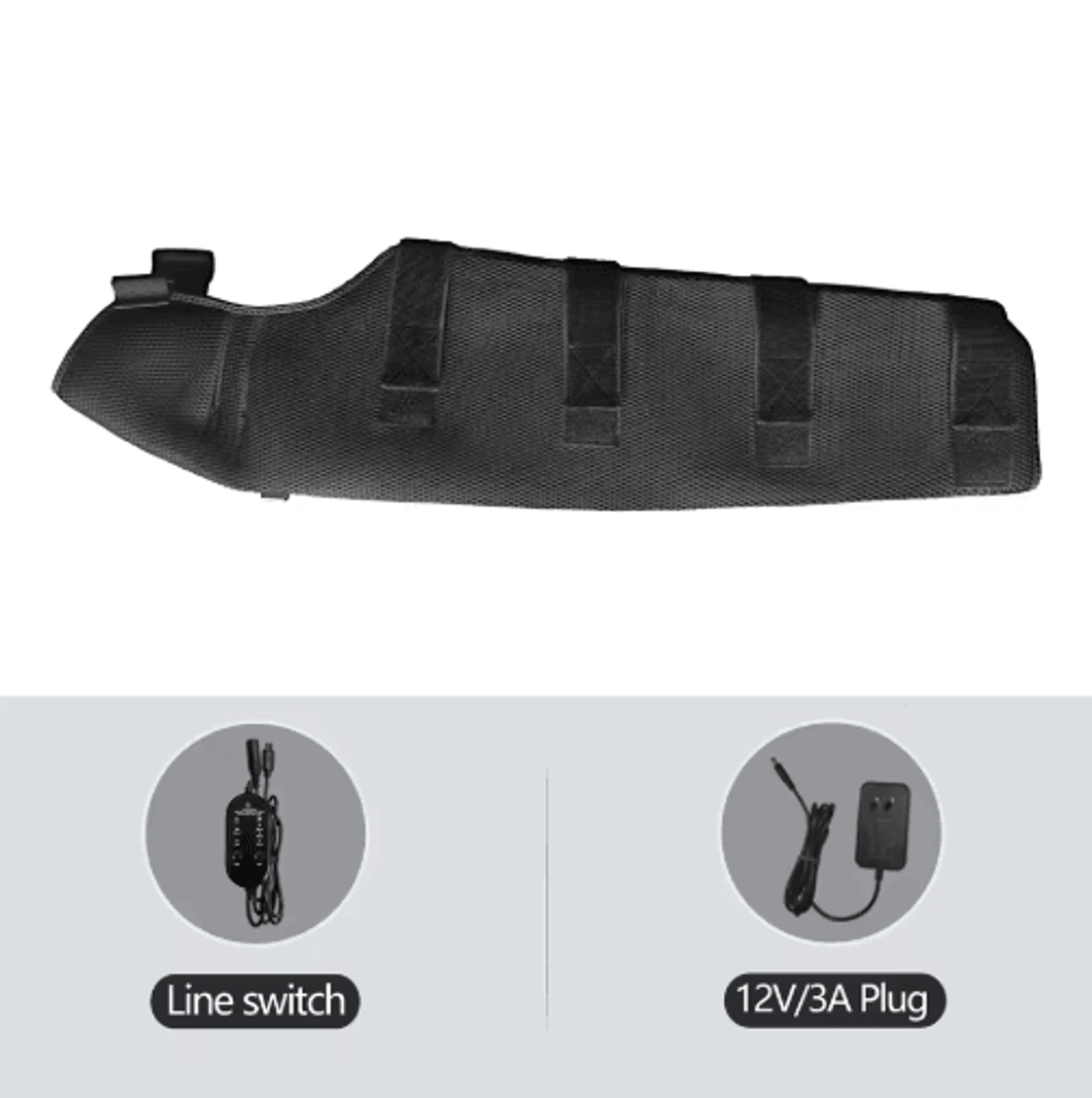 UltraLong Electric Heated Arm Wrap With Vibration  Shoulder Elbow Wrist  Hand Heating Pad 2