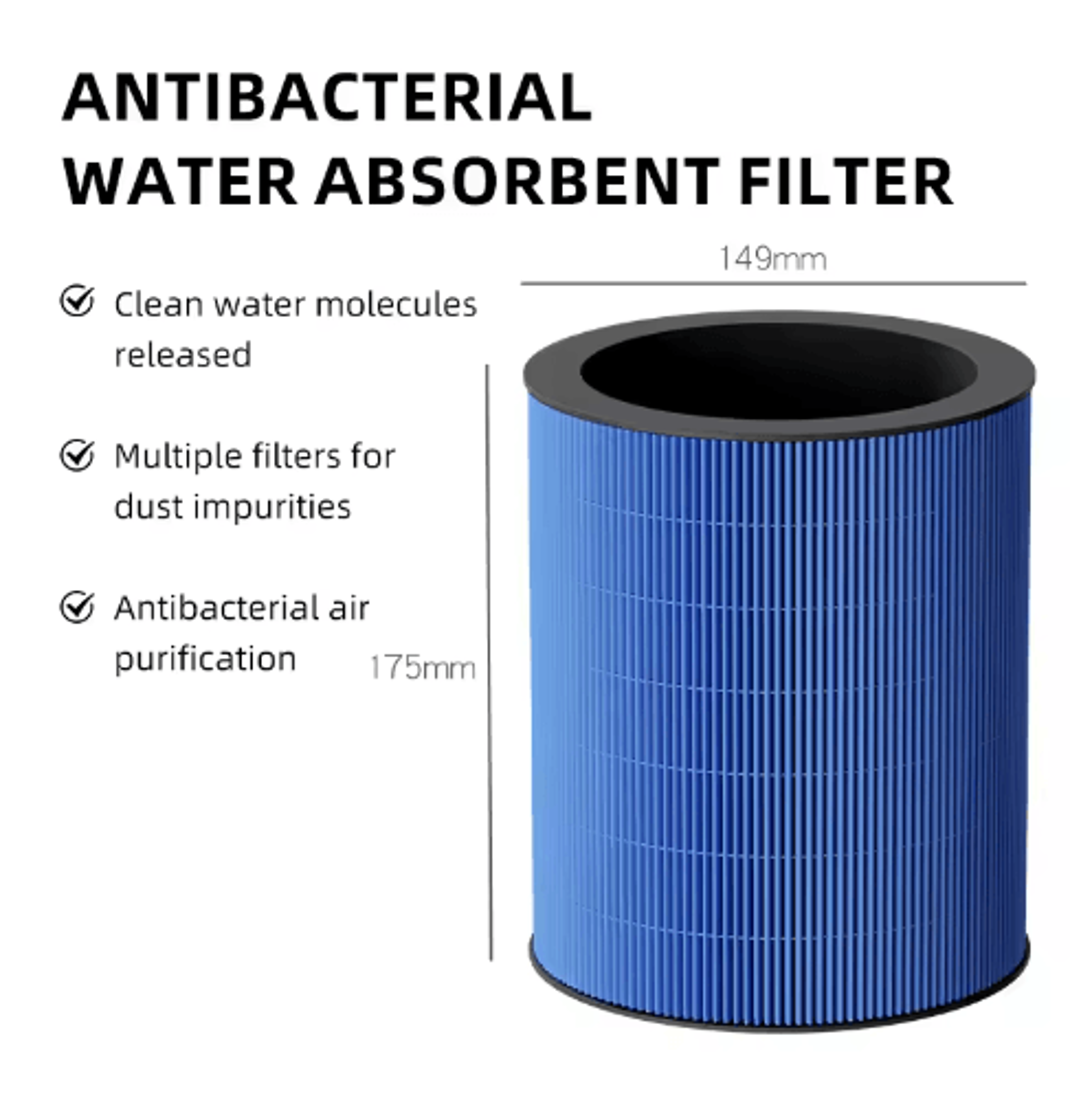 4L MistFree Humidifier With Negative Ion Purification  USB TouchControl Humidifier With Aromatherap 2