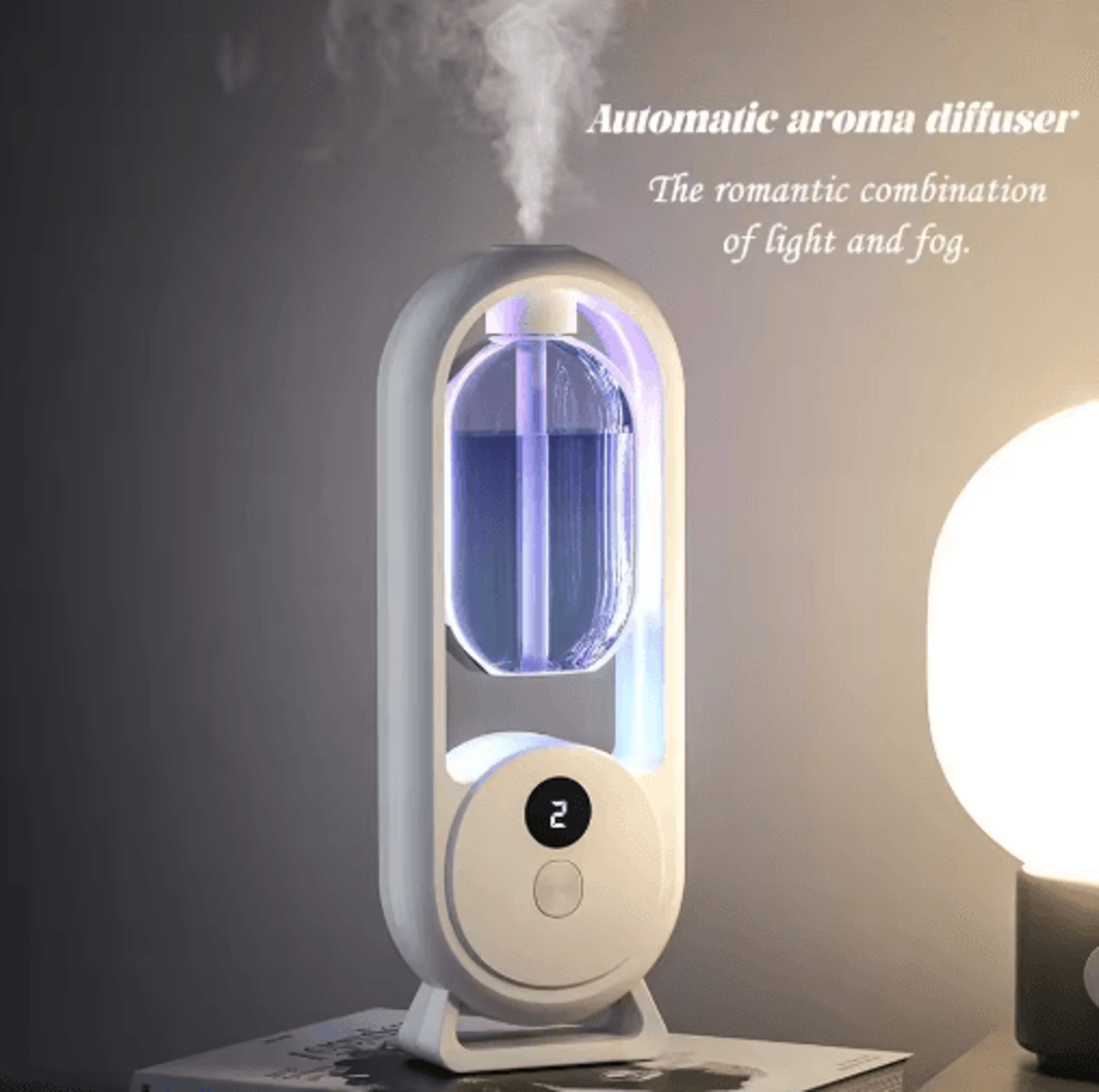 Rechargeable Essential Oil Aroma Diffuser  5Mode Timed Aromatherapy Machine For Home  Office 5