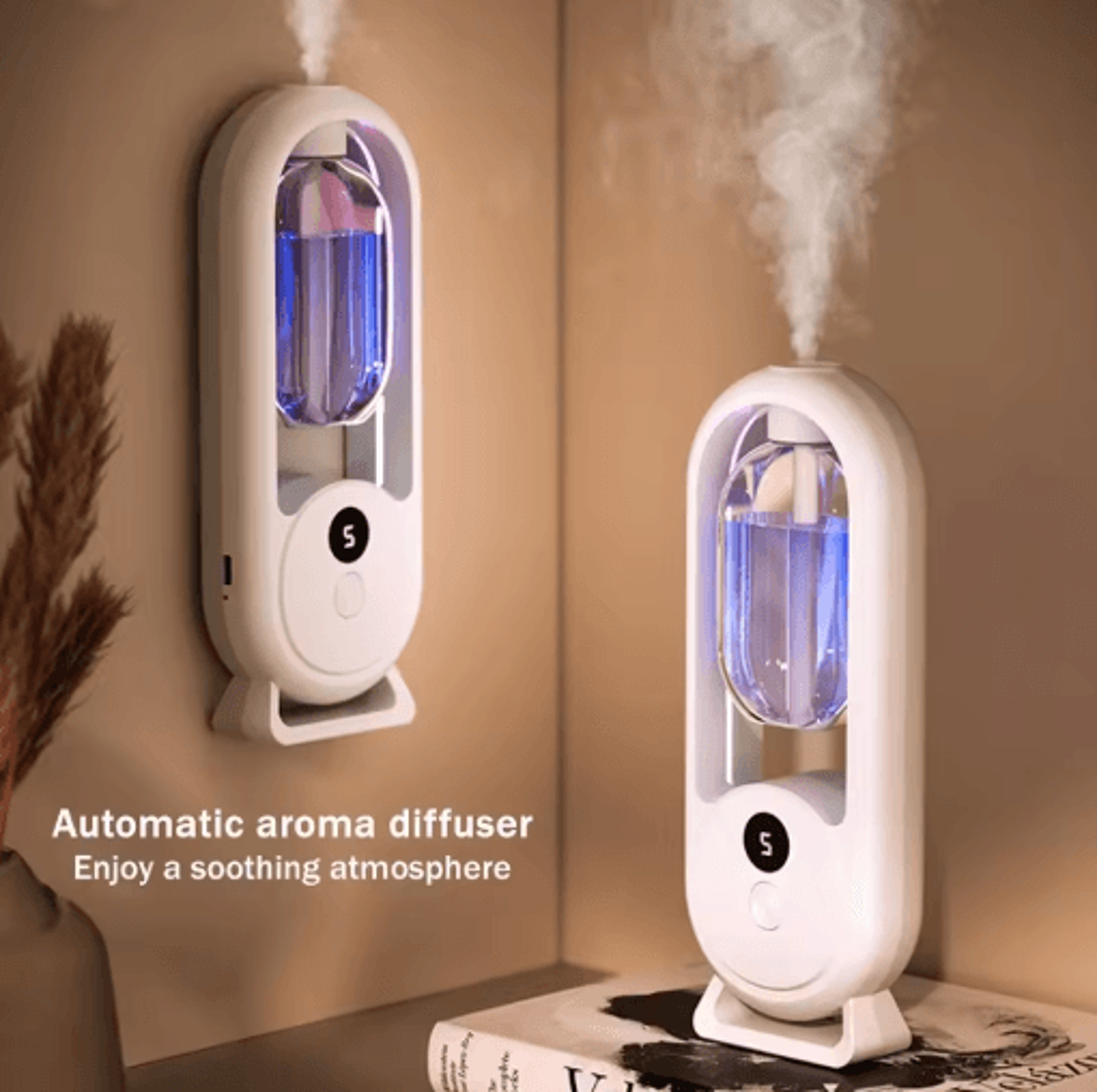 Rechargeable Essential Oil Aroma Diffuser  5Mode Timed Aromatherapy Machine For Home  Office 7