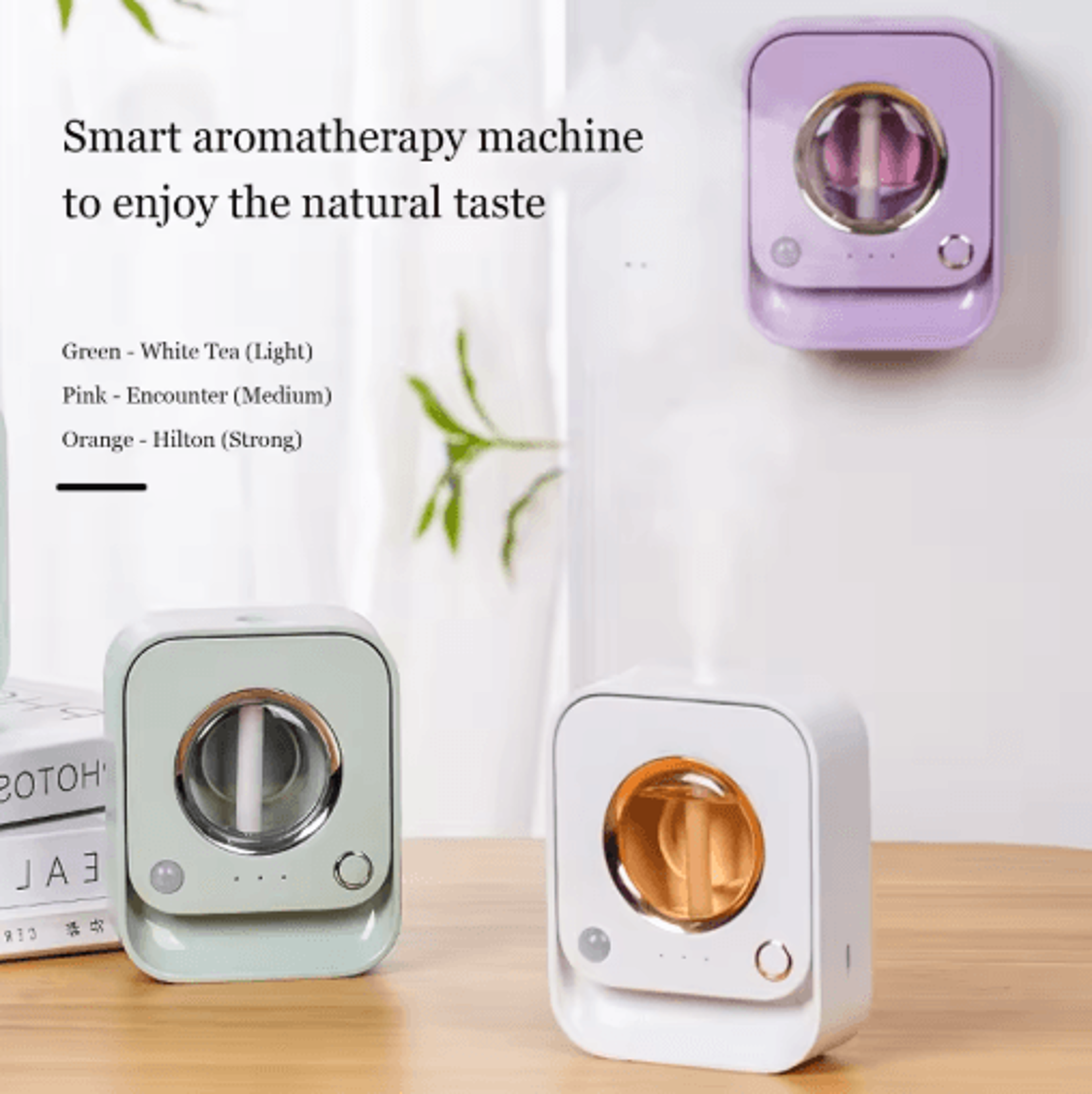 Smart Sensor Aromatherapy Machine  USB Automatic Essential Oil Diffuser  Air Freshener 8