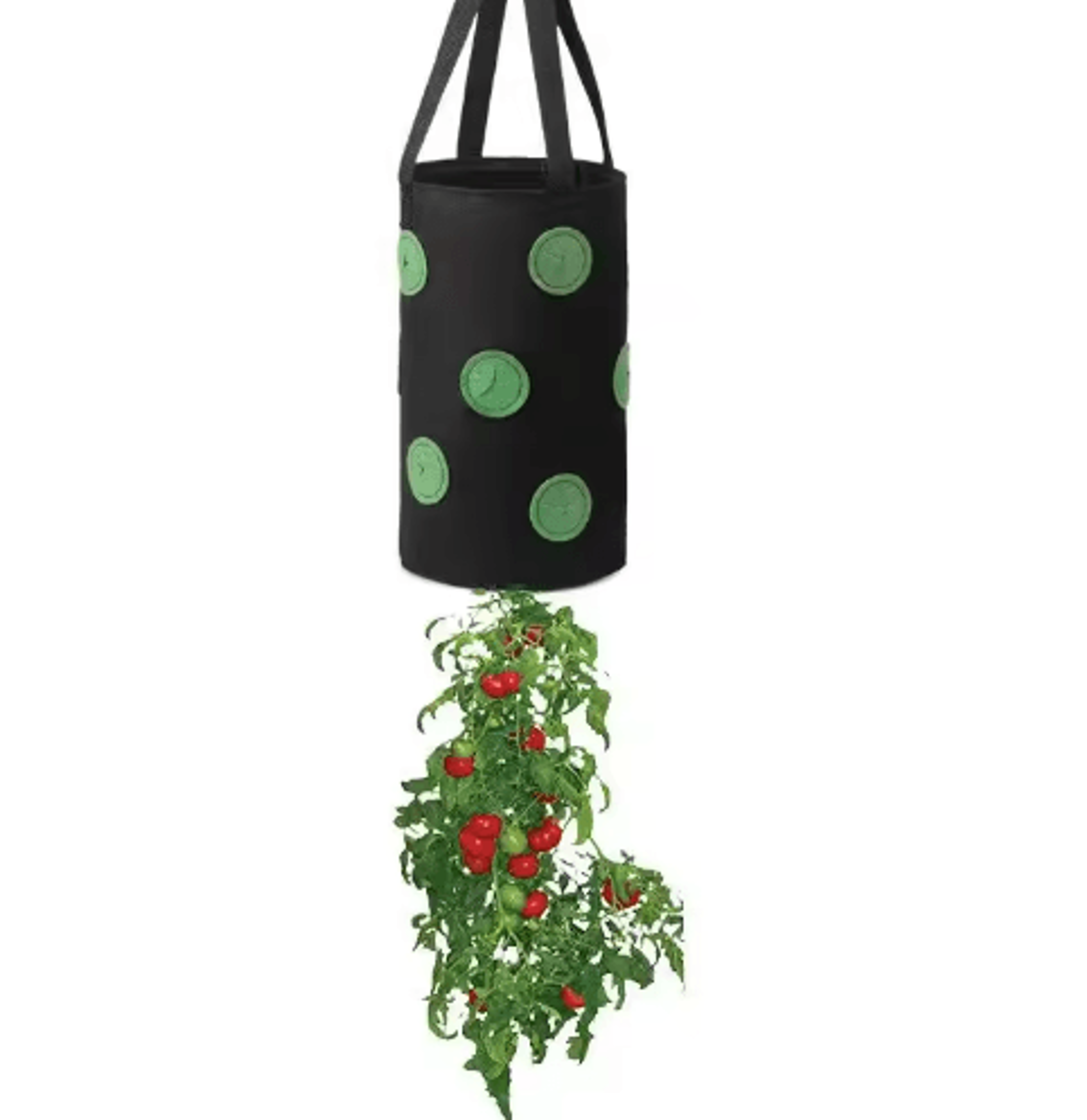 13Pocket Felt Hanging Grow Bag  MultiFunction Vertical Planter For Tomatoes Strawberries Flowers  V 1