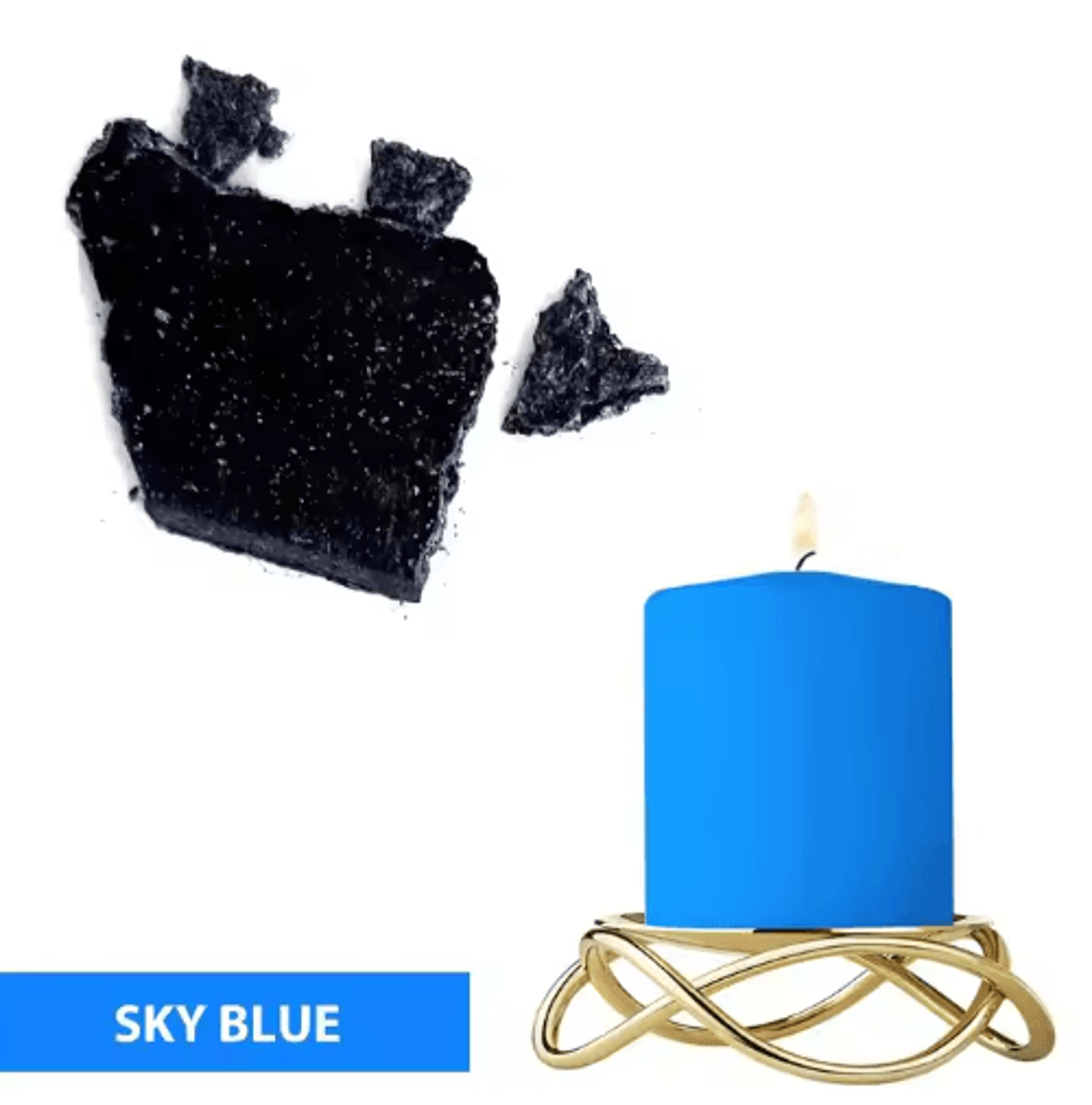 25Color Candle Wax Dye Set  5g Candle Color Blocks For Soy Wax Beeswax  DIY Candle Making 12