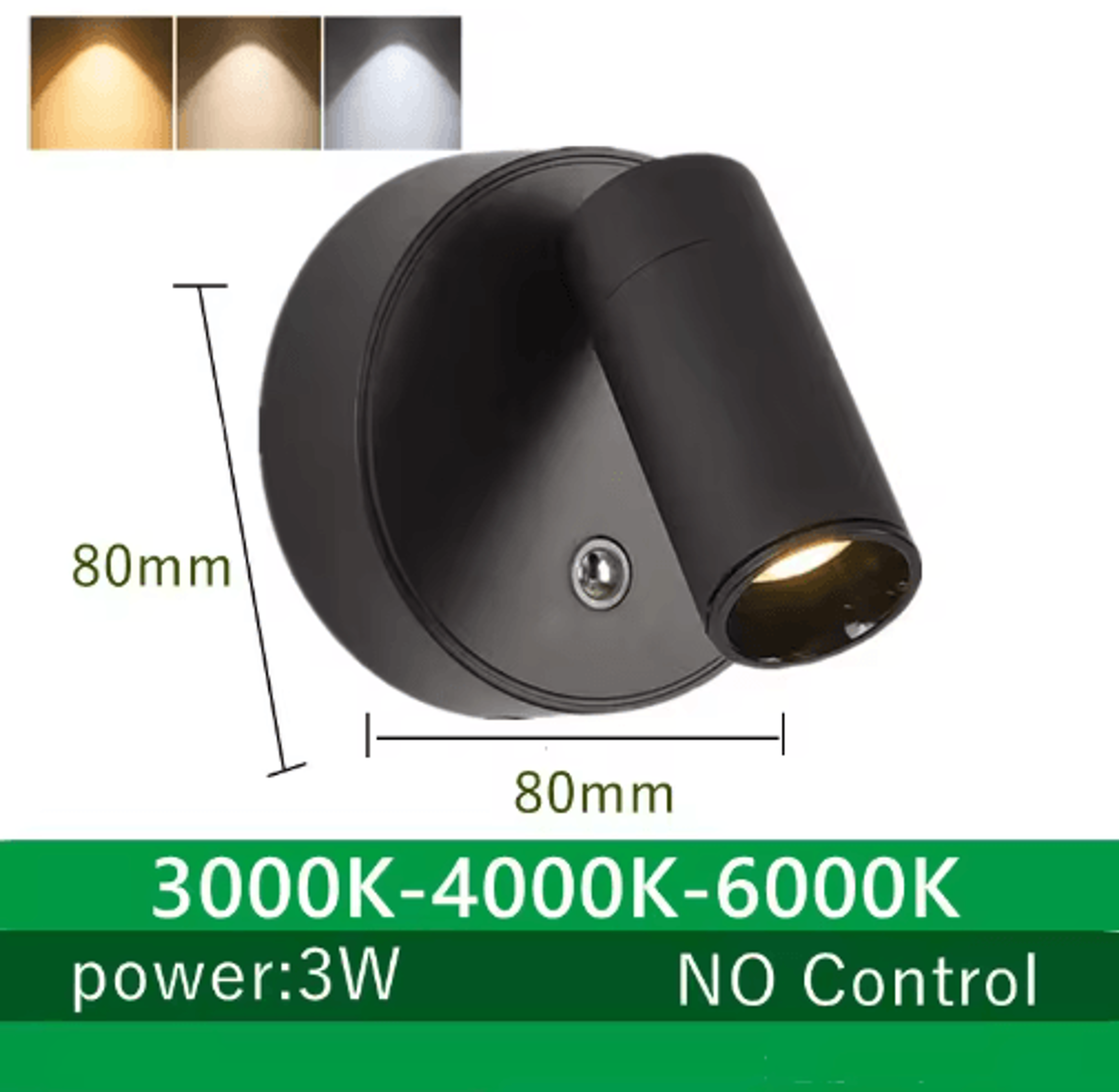 Magnetic USB Rechargeable LED Wall Light  Cordless Touch Dimmable Reading  Night Lamp 4