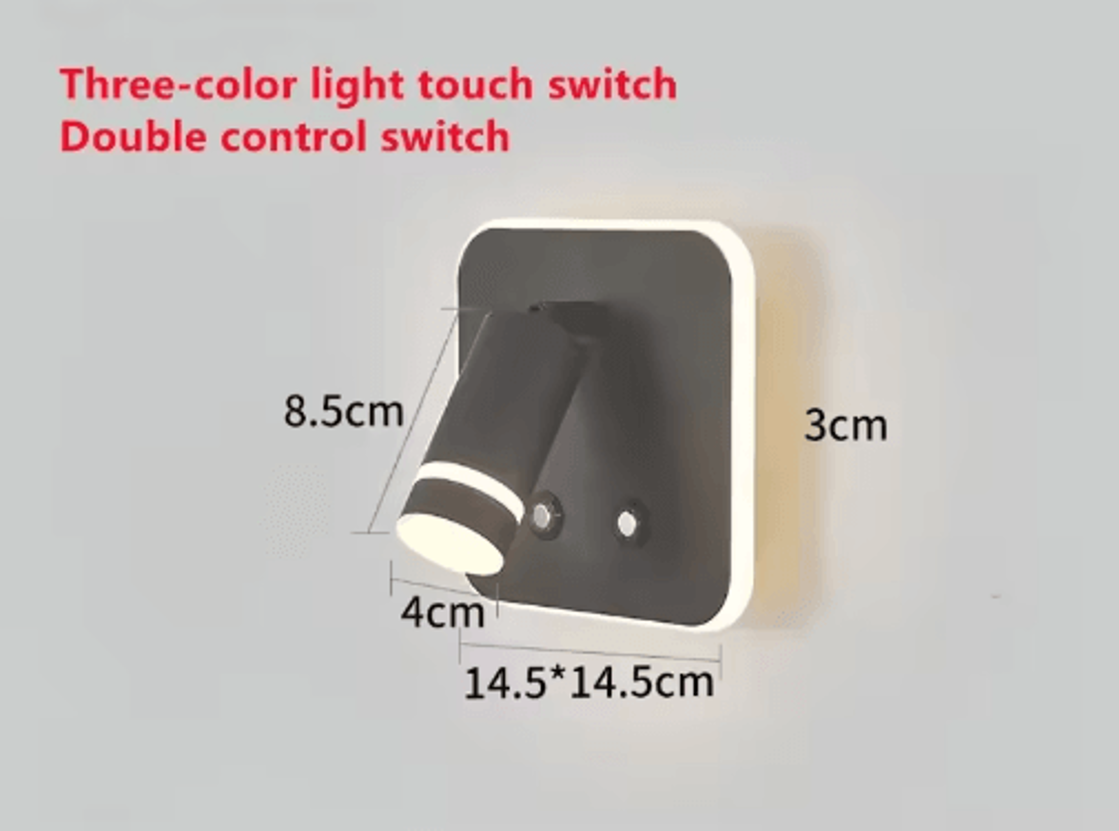 Saiyun Rechargeable LED Wall Spotlight  USB Cordless Bedside Reading  Indoor Accent Light 11