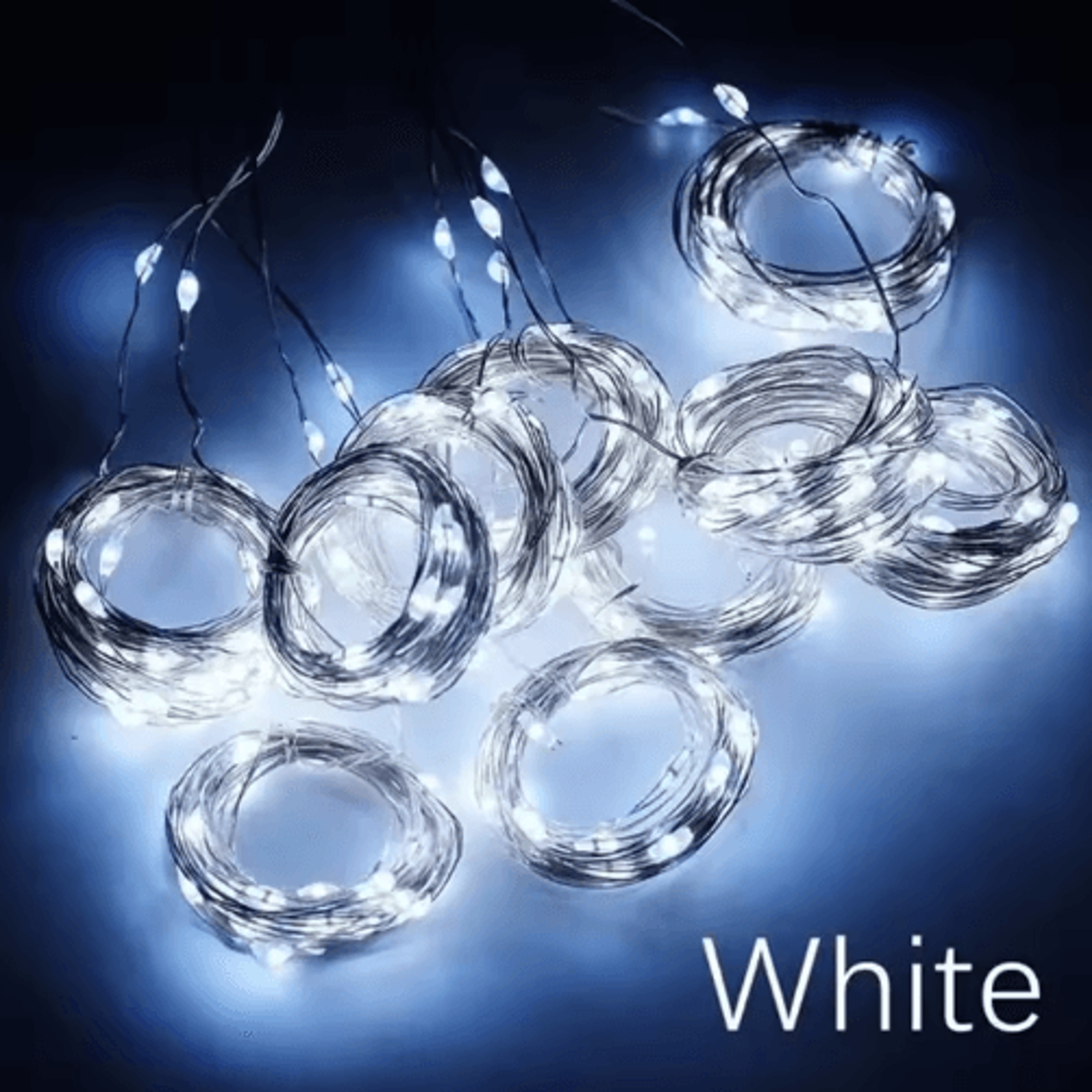 3M LED Curtain Fairy String Lights  USBPowered 8Mode Holiday Garland For Weddings  Parties 2