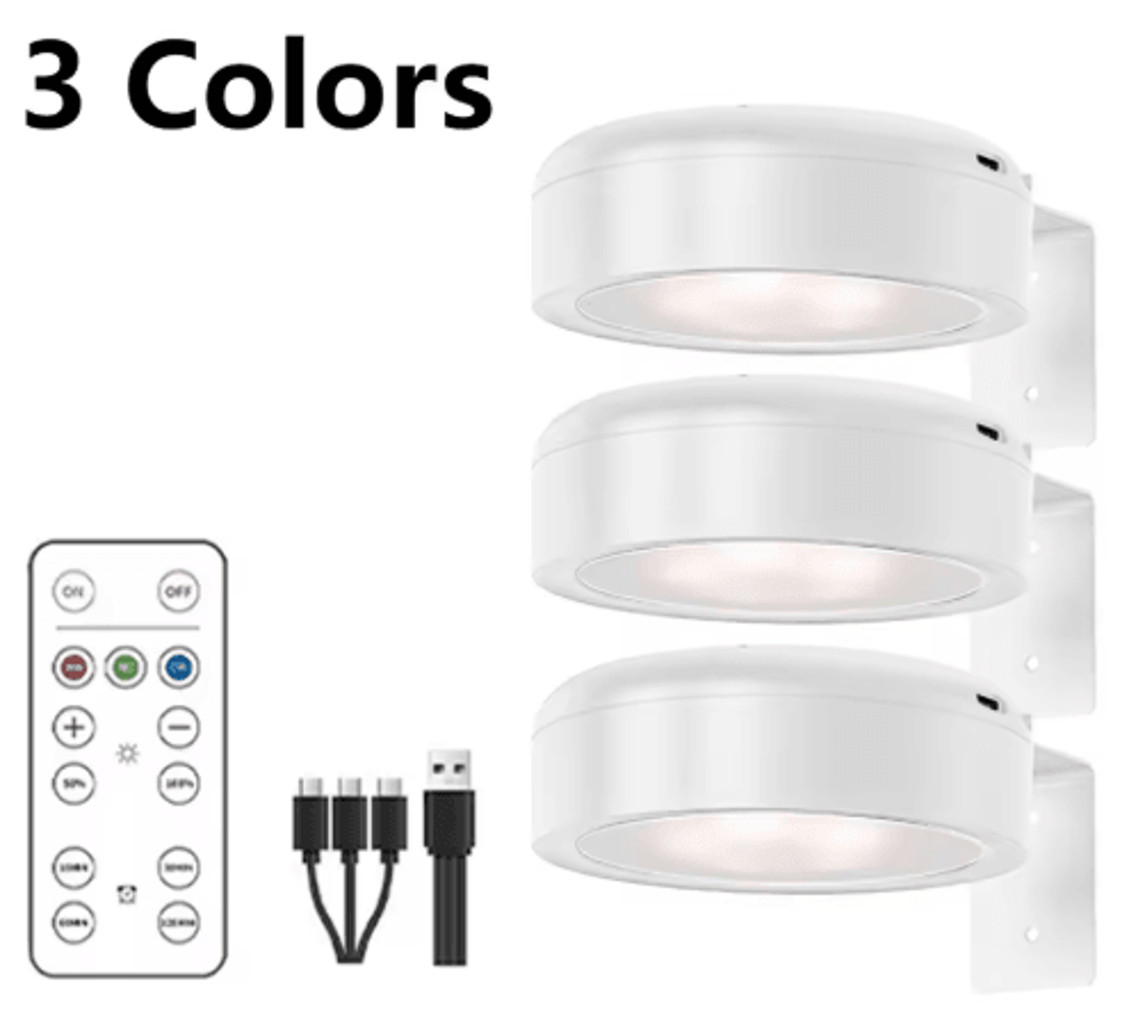 23Pack Rechargeable LED Picture Lights  Remote Control Wall Art Lamps With Timer  3 Lighting Modes 7