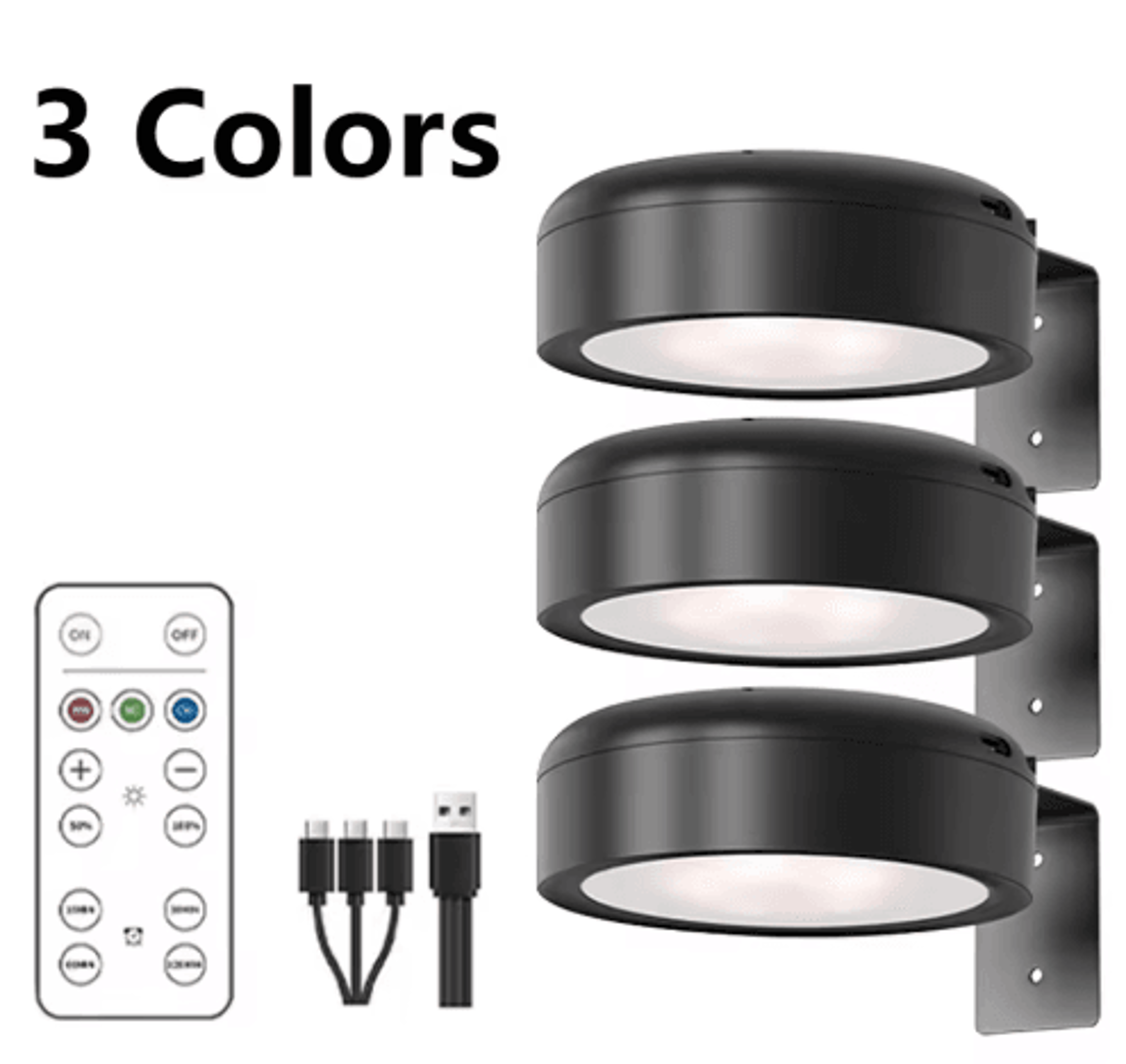 23Pack Rechargeable LED Picture Lights  Remote Control Wall Art Lamps With Timer  3 Lighting Modes 8