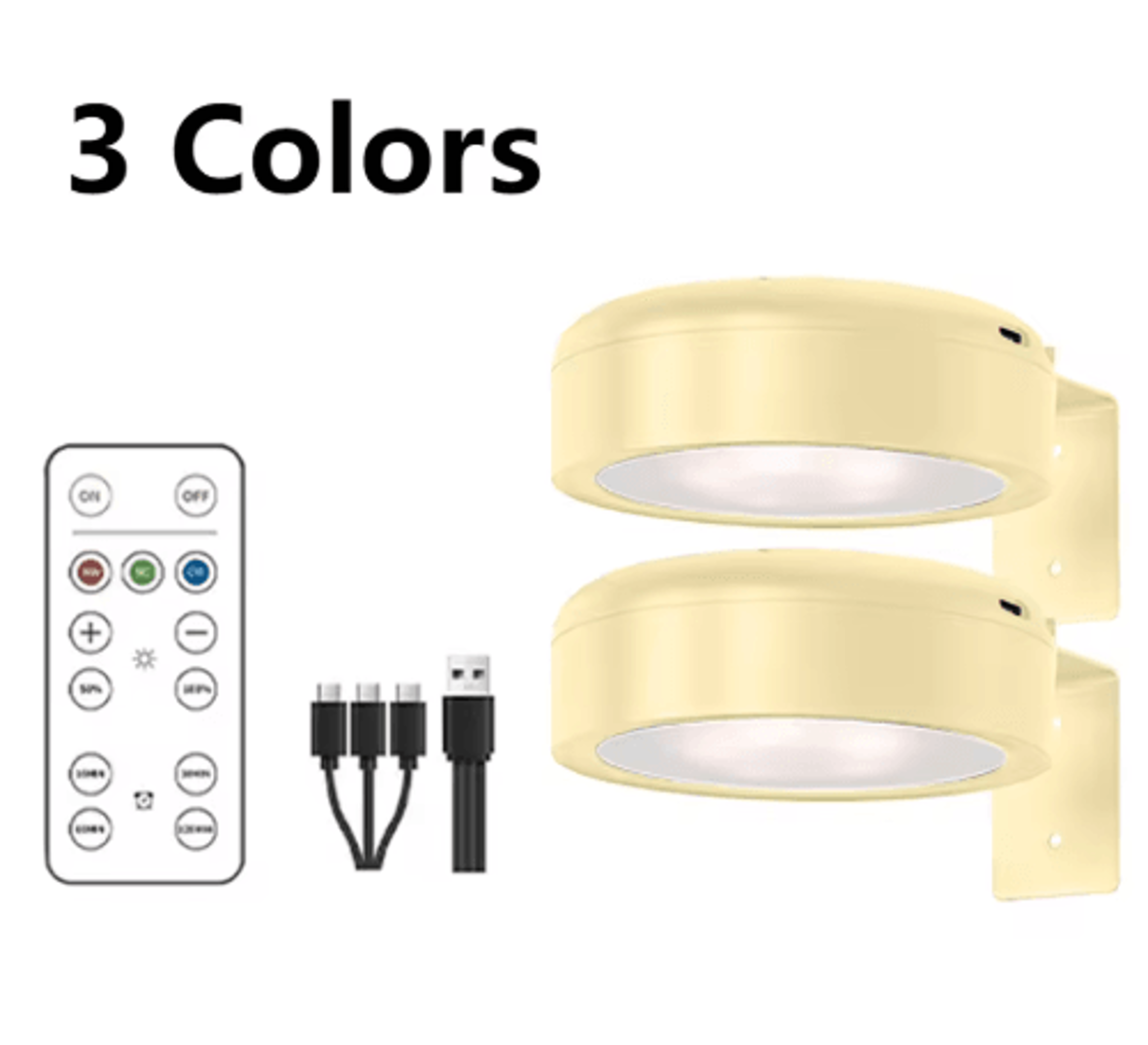 23Pack Rechargeable LED Picture Lights  Remote Control Wall Art Lamps With Timer  3 Lighting Modes 9