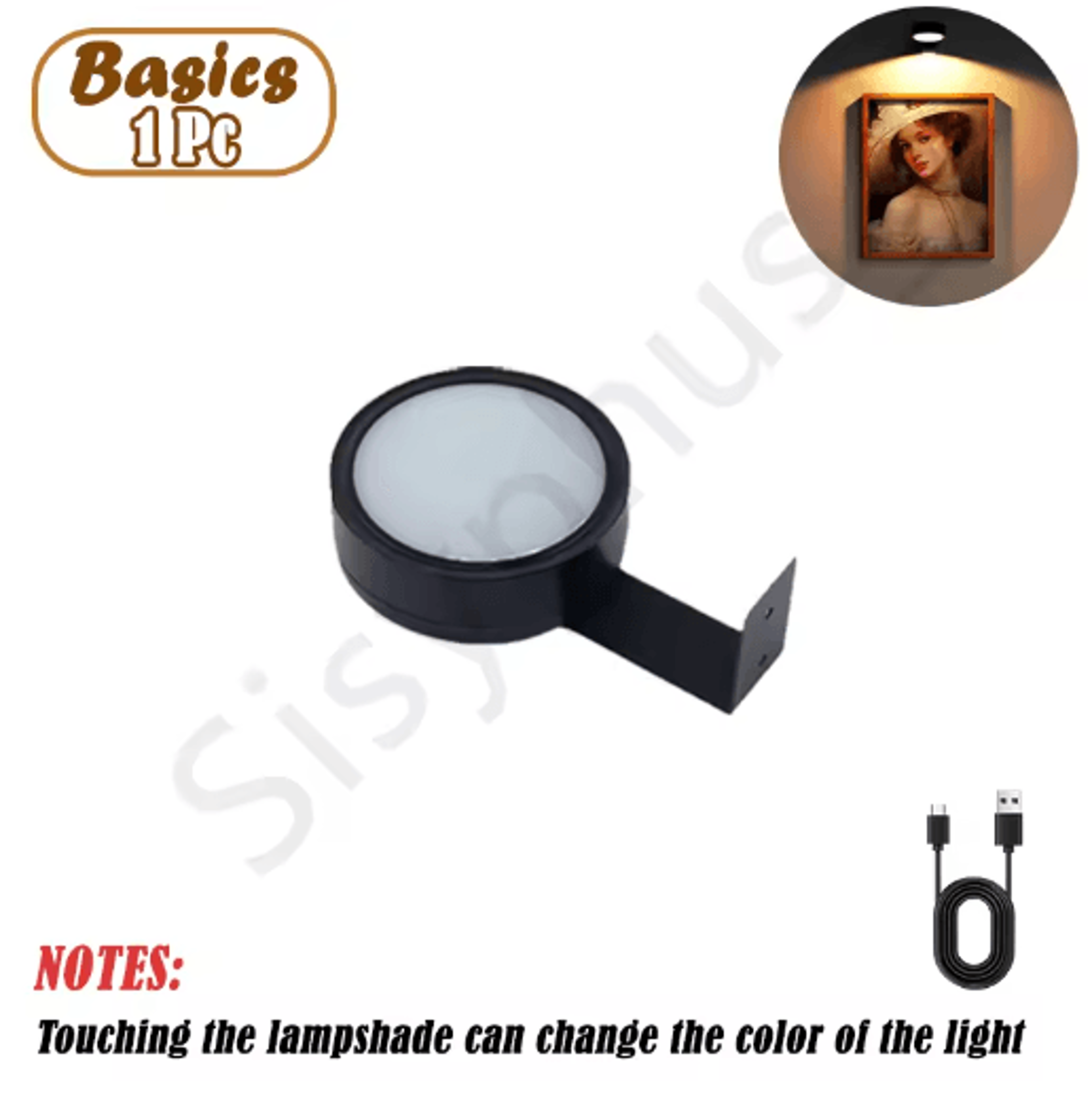 Rechargeable RGB Magnetic Art Light  2Style Wireless Dimmable LED Display Lamp With Remote Control 10