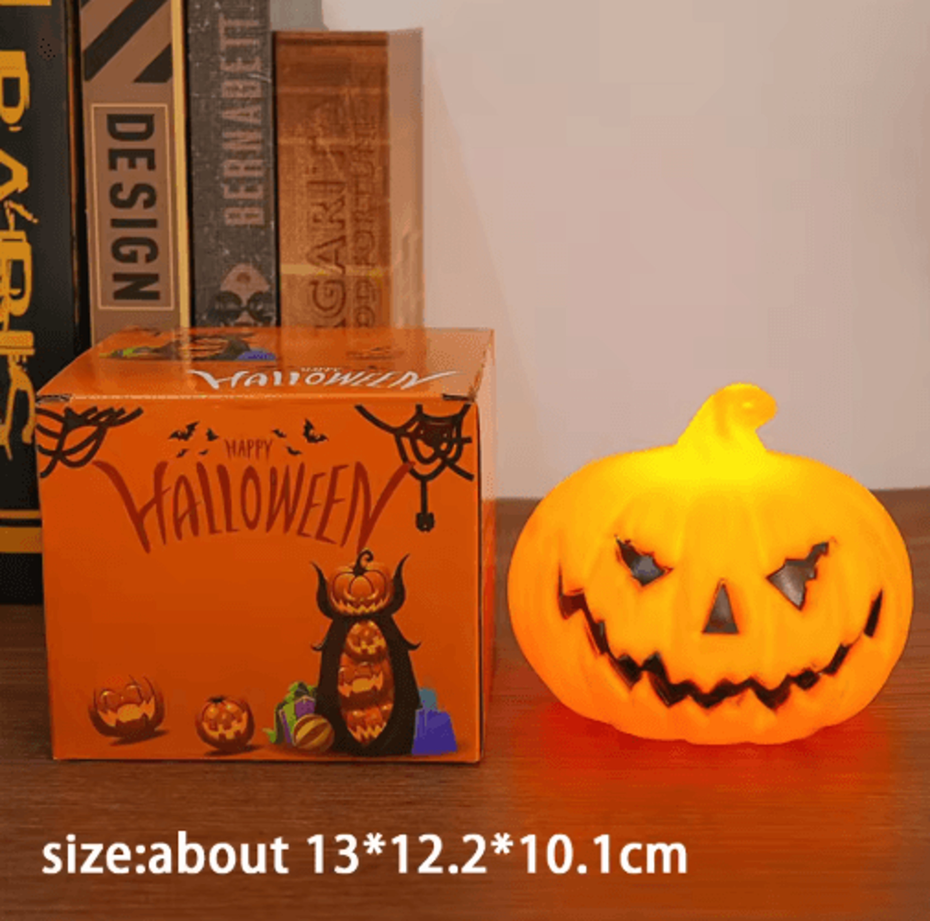 Halloween Pumpkin Lantern Light  Skull  Ghost Face CandleStyle Atmosphere Lamp For Party Decor 3
