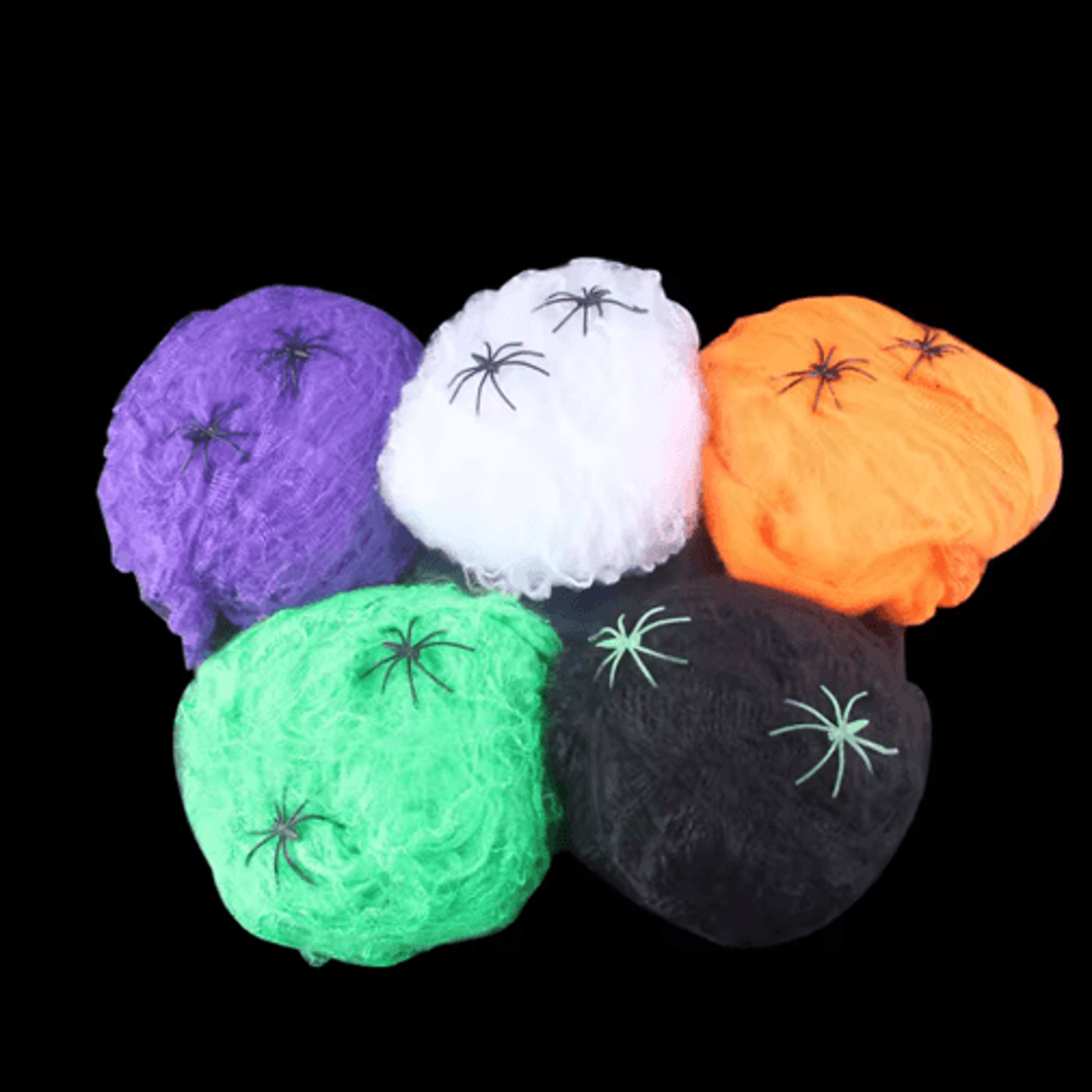 White Stretchy Halloween Spider Web  Scary Cobweb Decoration For Haunted House Bar  Party Decor 7