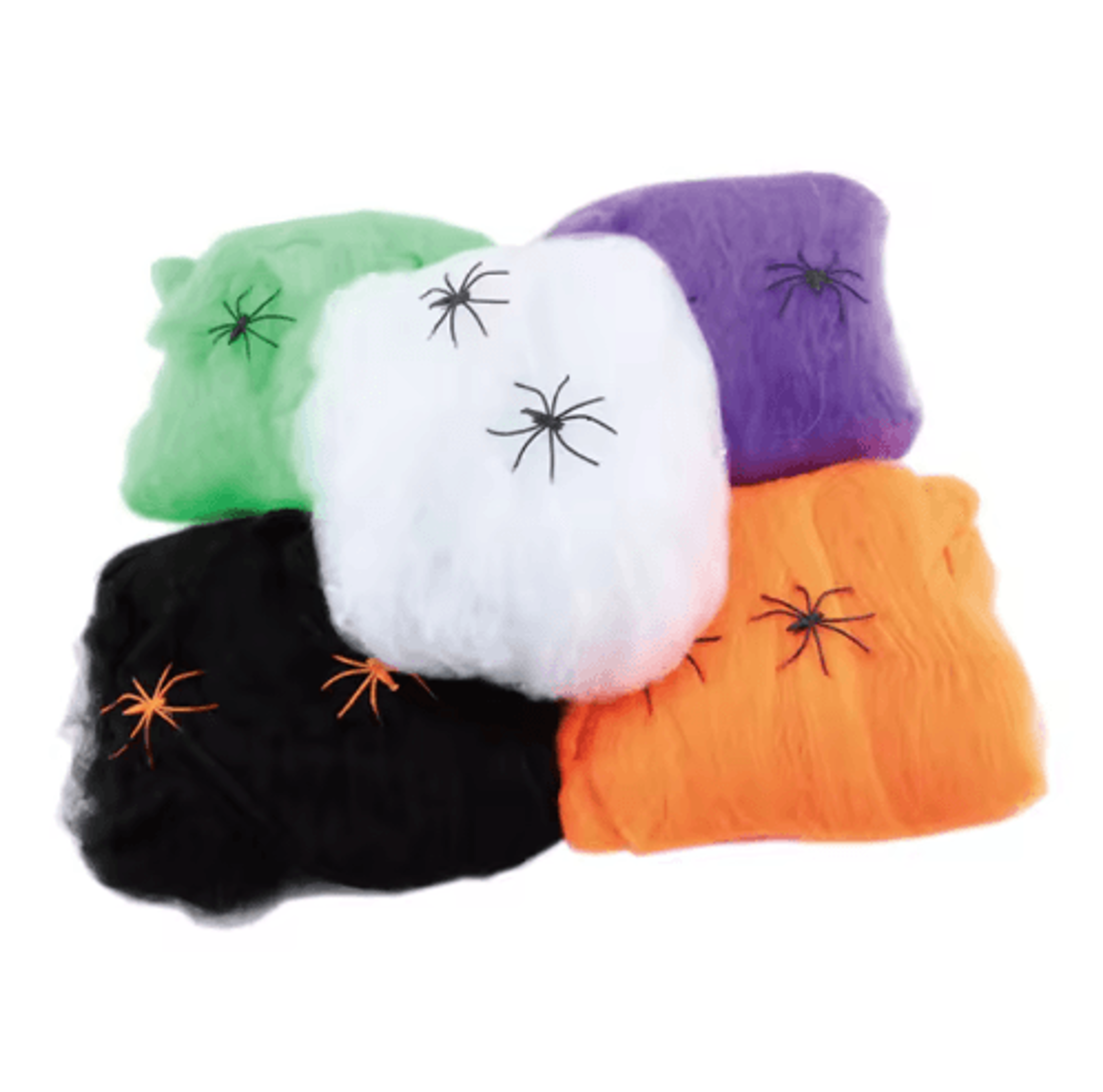 Stretchy Artificial Halloween Spider Web  Scary Cobweb For Haunted House Bar  Party Decorations 6