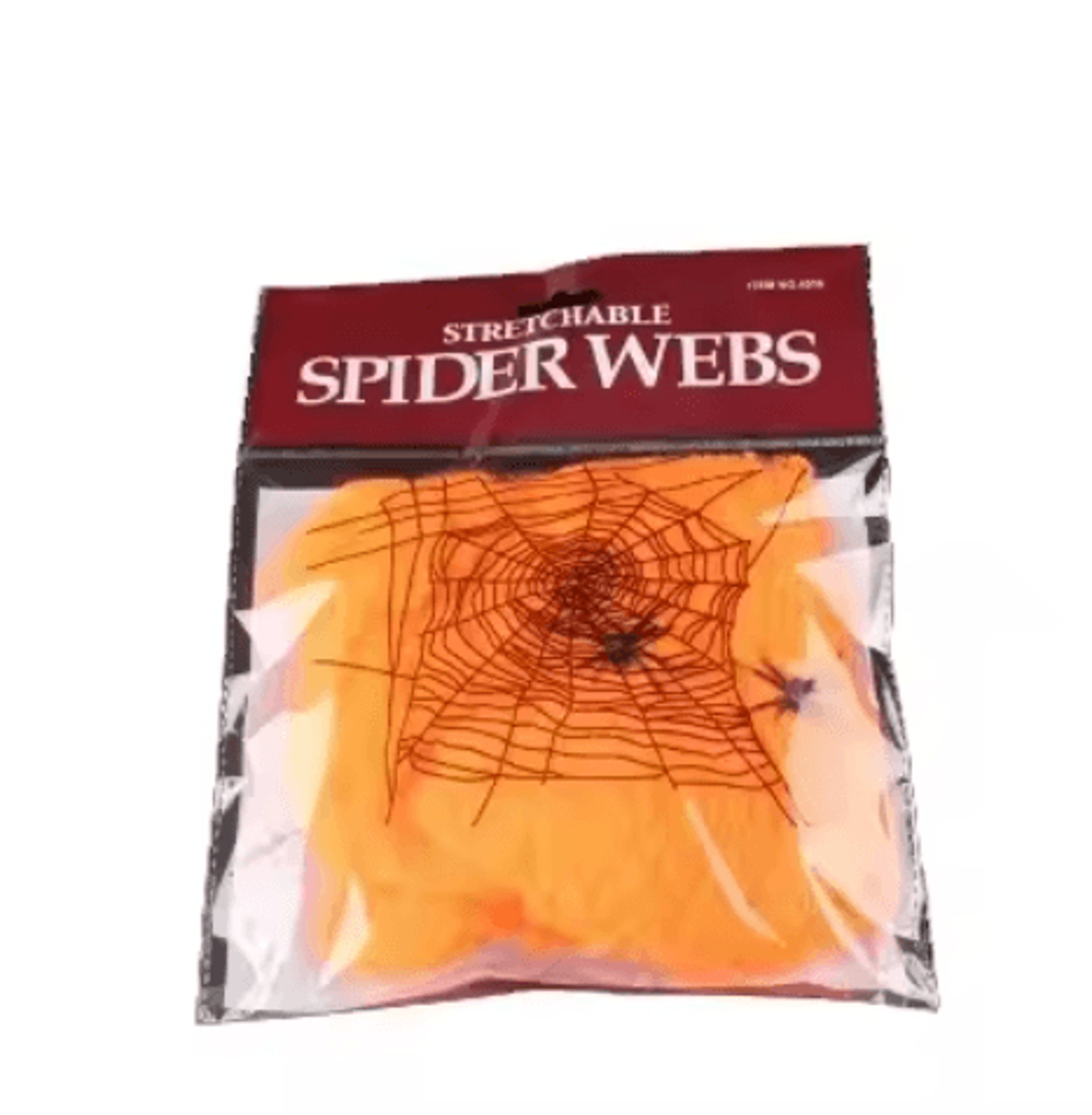 White Stretchy Artificial Spider Web  Scary Halloween Cobweb For Haunted House Party Decor 5