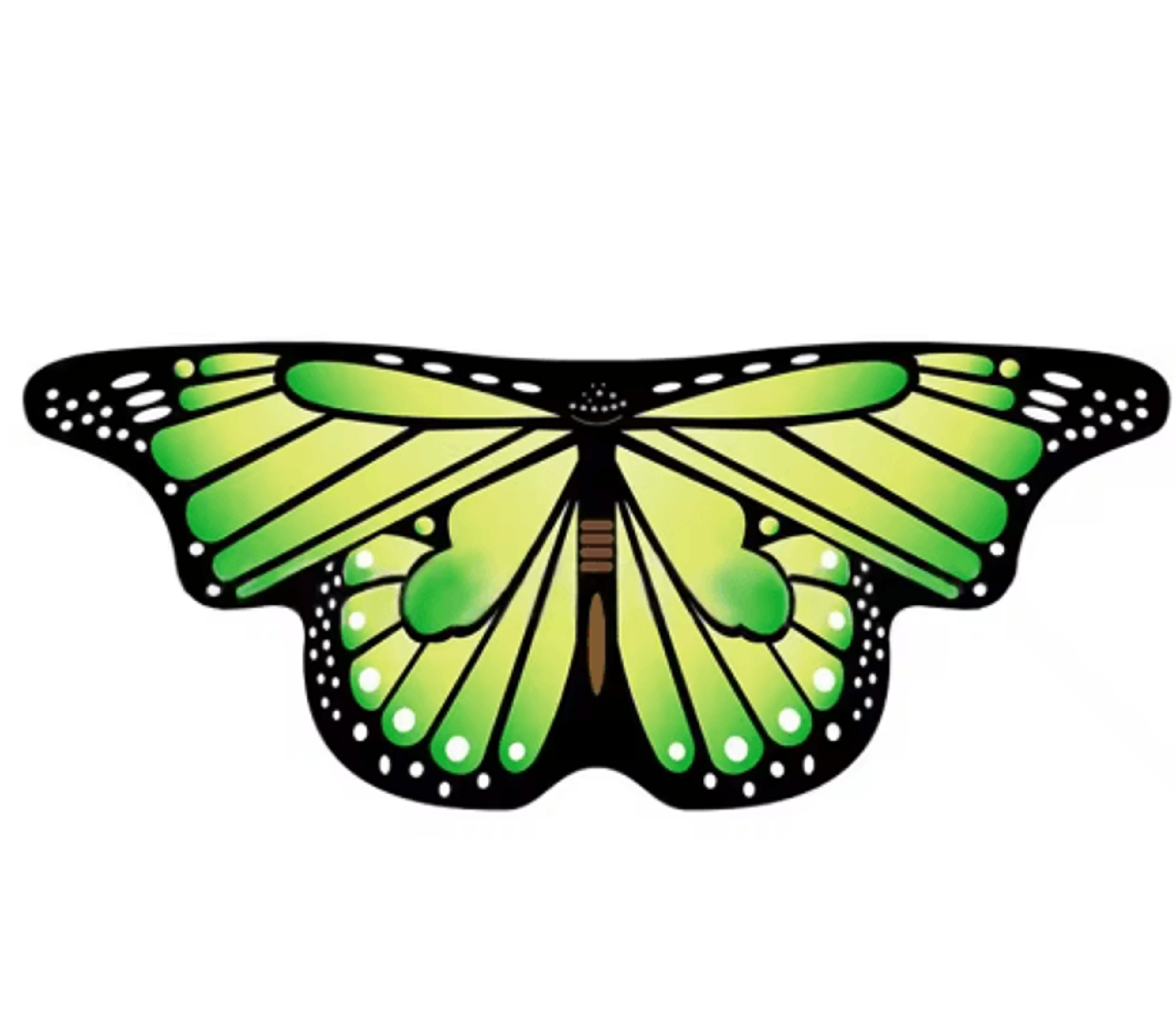 Colorful Butterfly Wings Cape For Kids  Girls Fairy Pixie Shawl Cloak Costume For DressUp  Parties 4