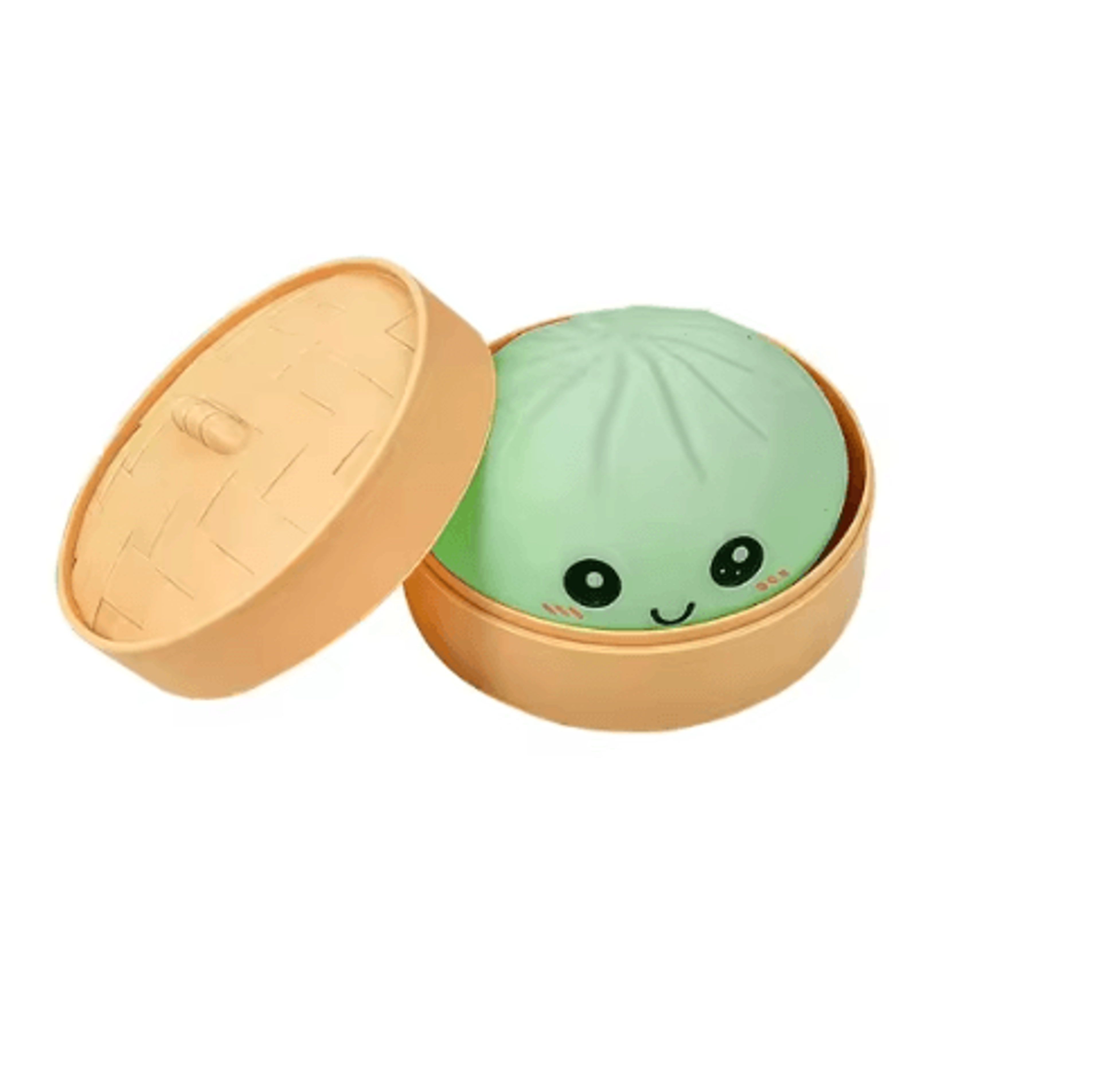 Dumpling Squishy Stress Ball With Bamboo Steamer Box  Soft Rebound Sensory Squeeze Toy  Creative Gi 13