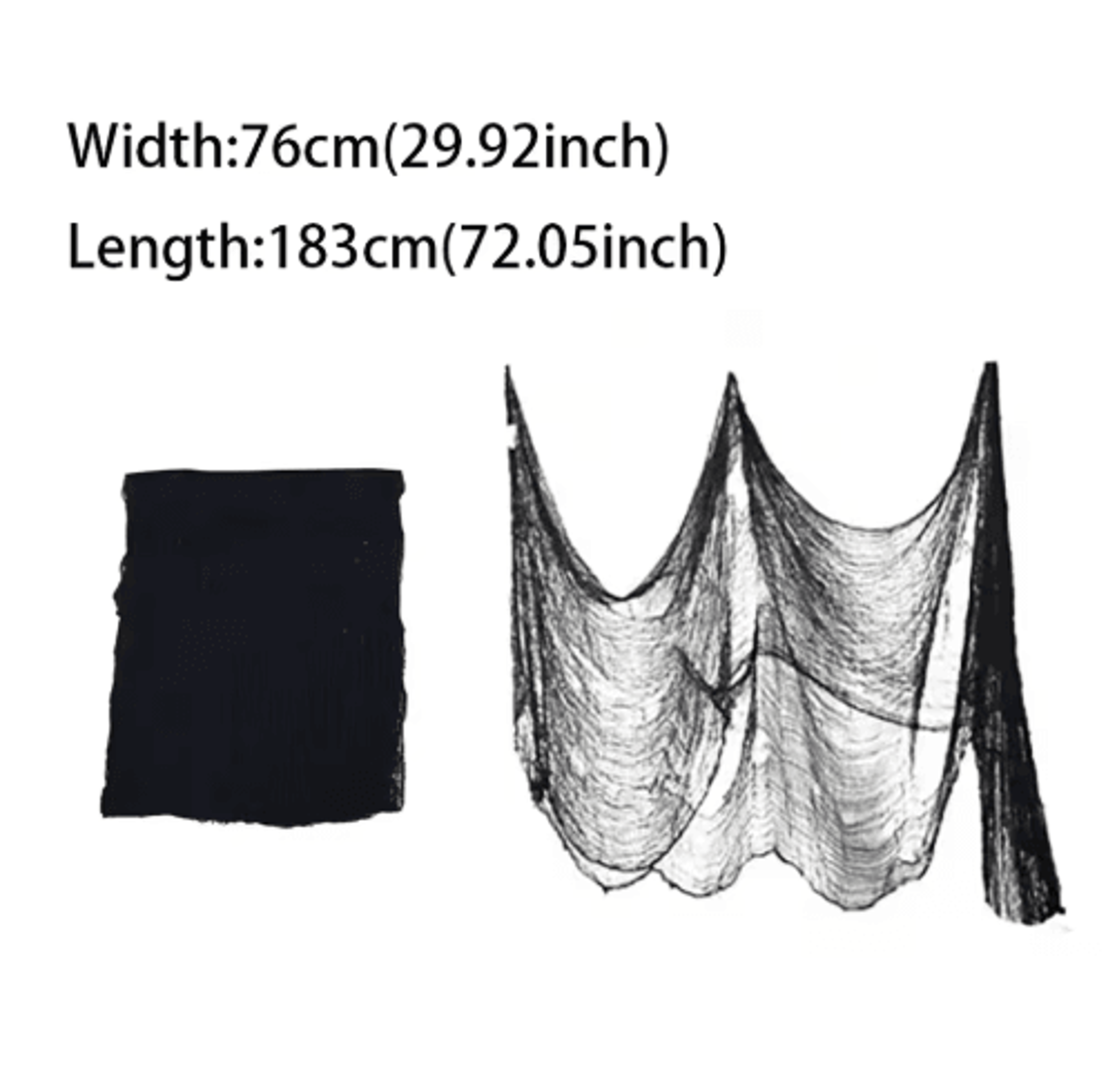 Halloween Bloody Gauze Decoration  Horror Cloth For Haunted House  Doorways 2