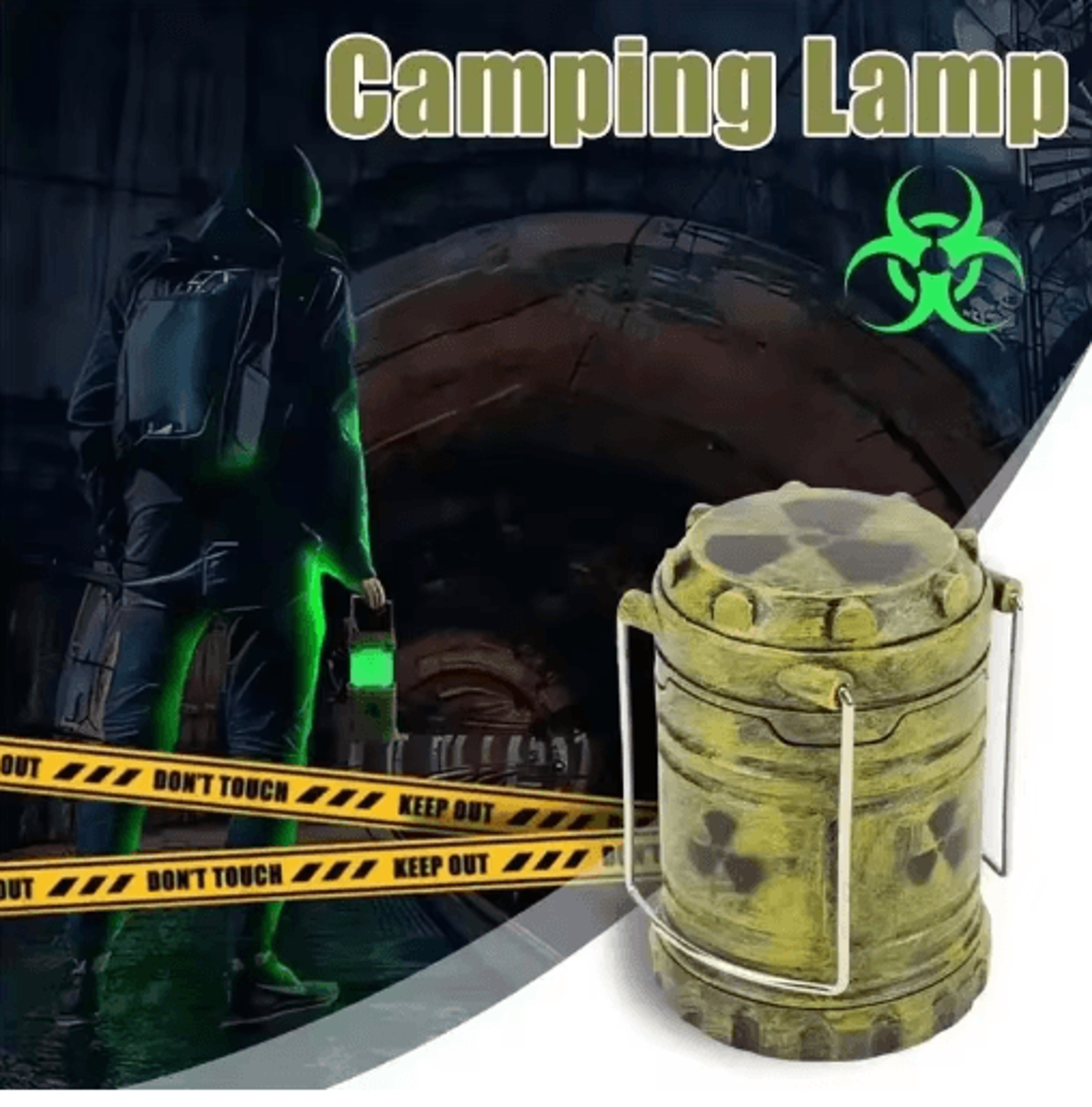 Mini Nuclear Reactor Night Light  SciFi Glowing Novelty Lantern 4
