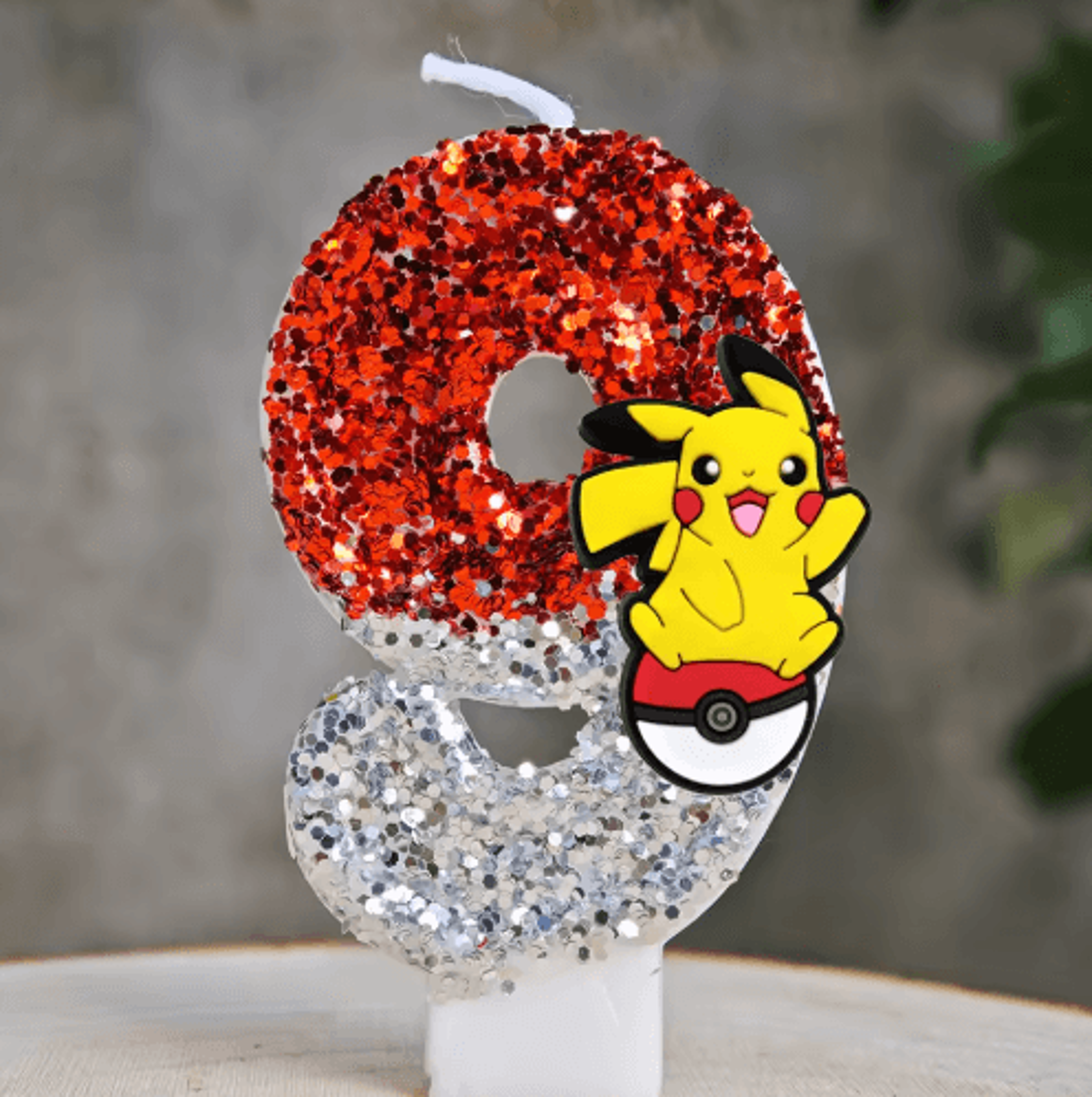 Pokemon Pikachu Birthday Candle  Anime Cake Topper For Kids Parties 21