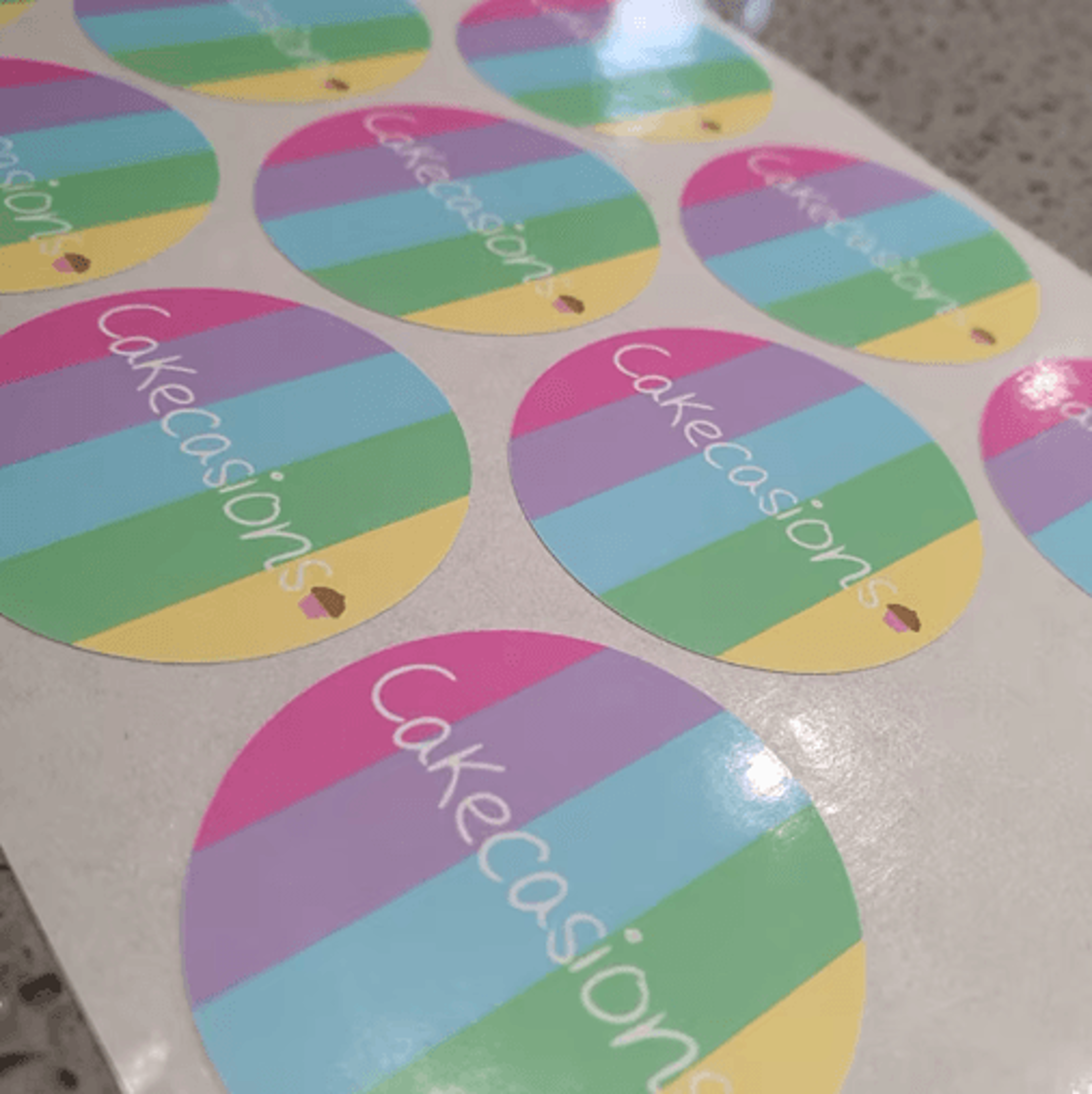 Custom Personalized Stickers  35456CM Logo  Event Labels 14