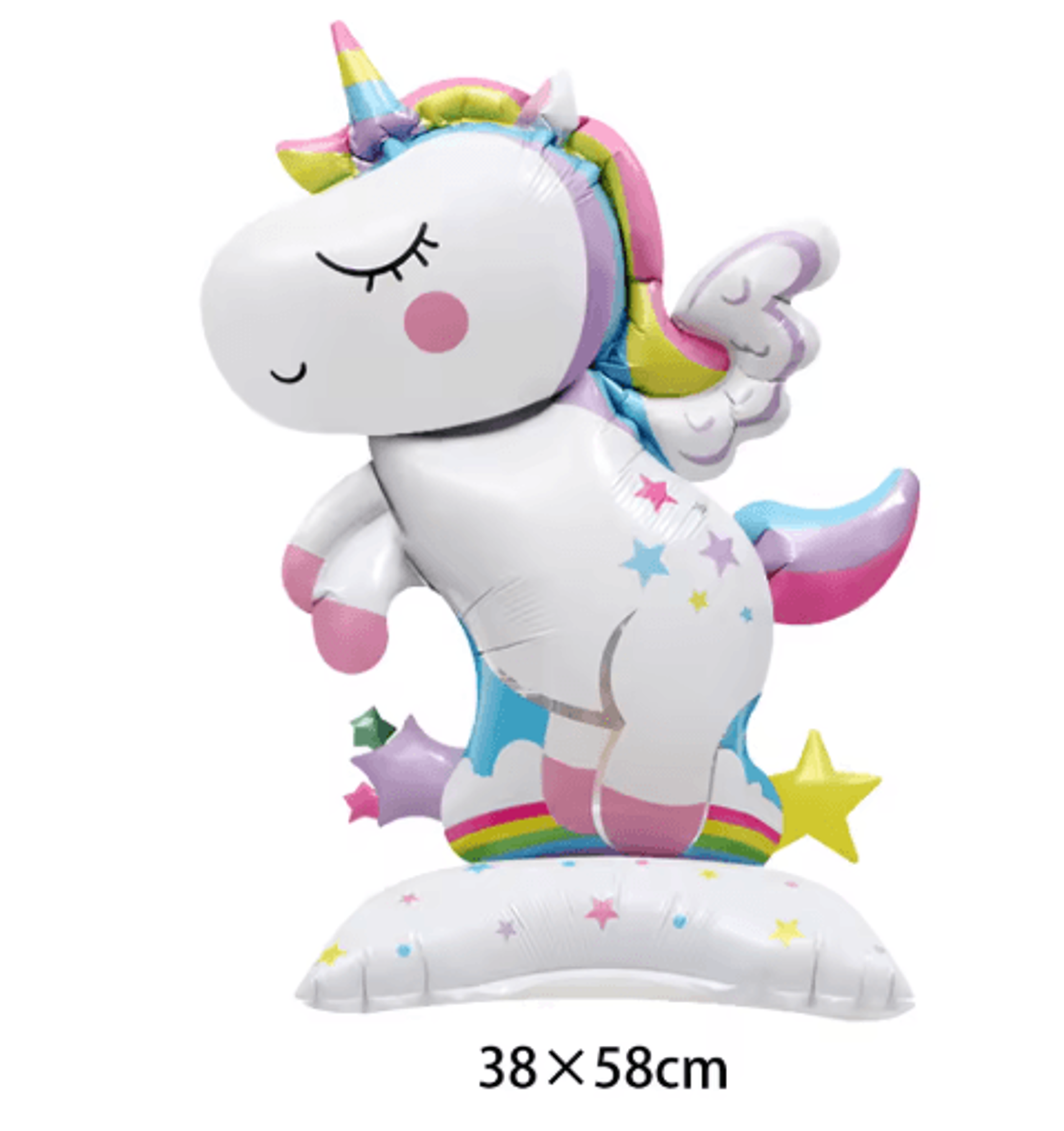 Unicorn Birthday Party Decorations With Banner Garland And Standing Balloon 24
