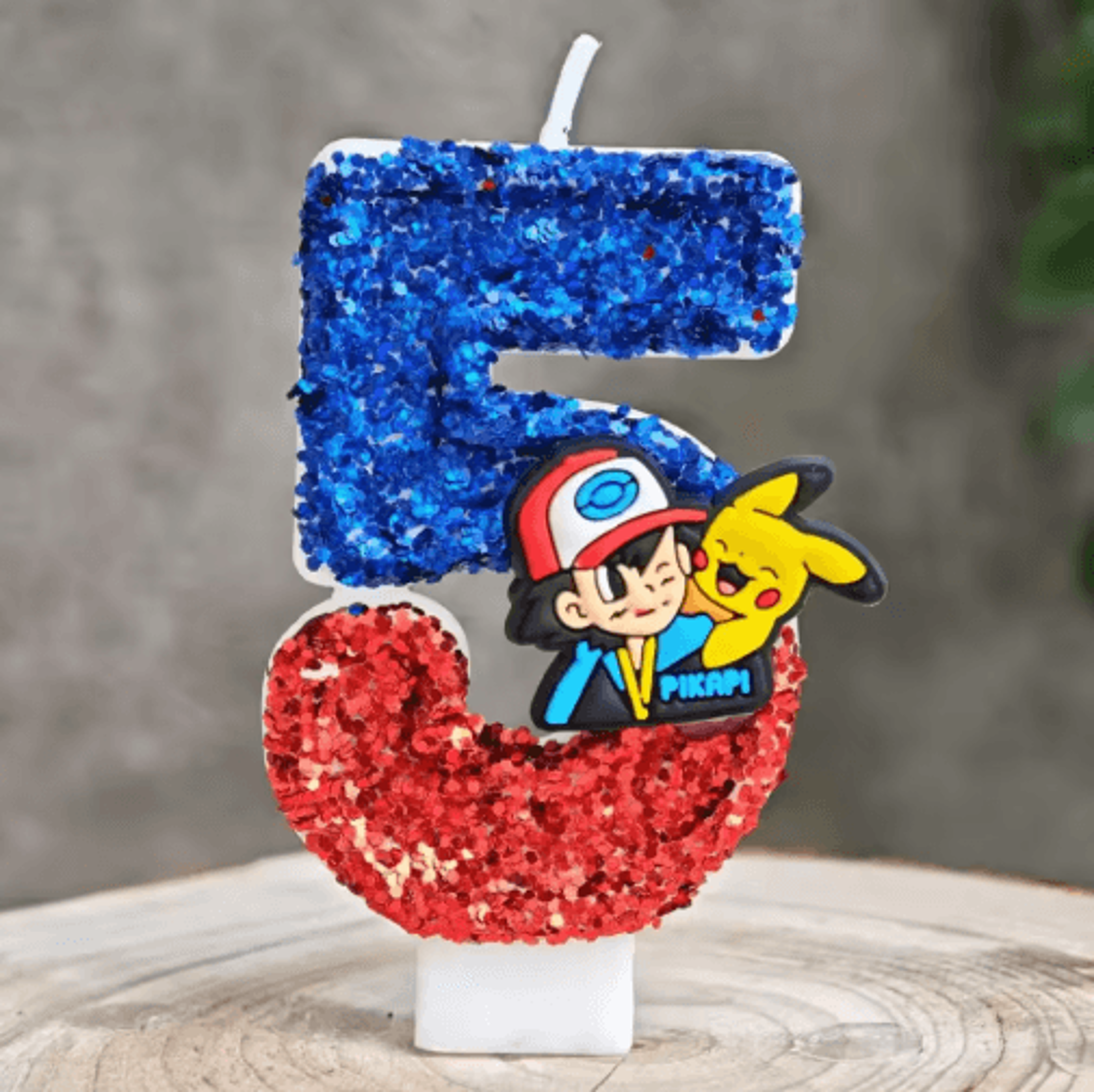 Cute Pokemon Pikachu Birthday Cake Candle And Anime Party Decoration 19