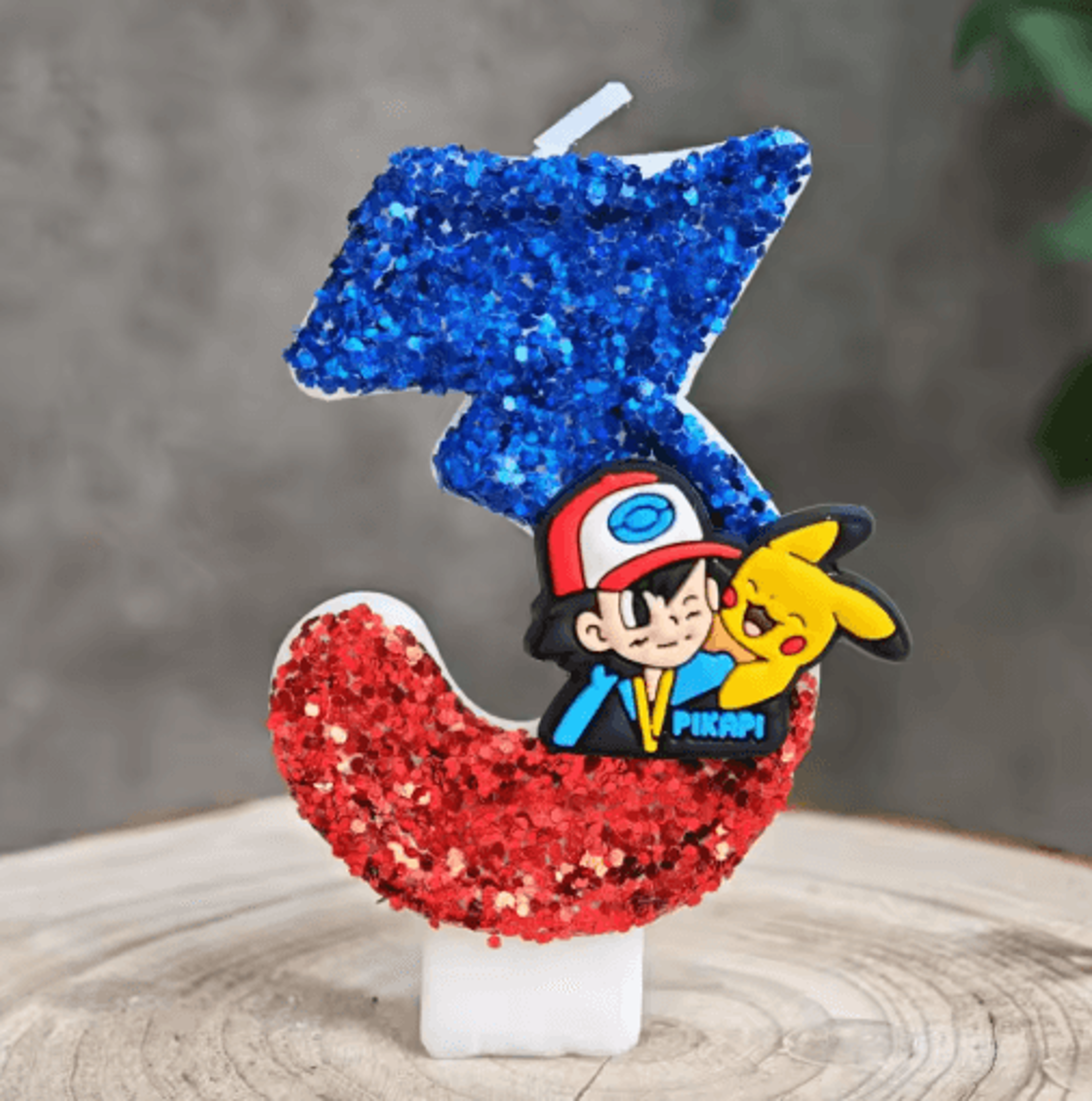 Cute Pokemon Pikachu Birthday Cake Candle And Anime Party Decoration 27