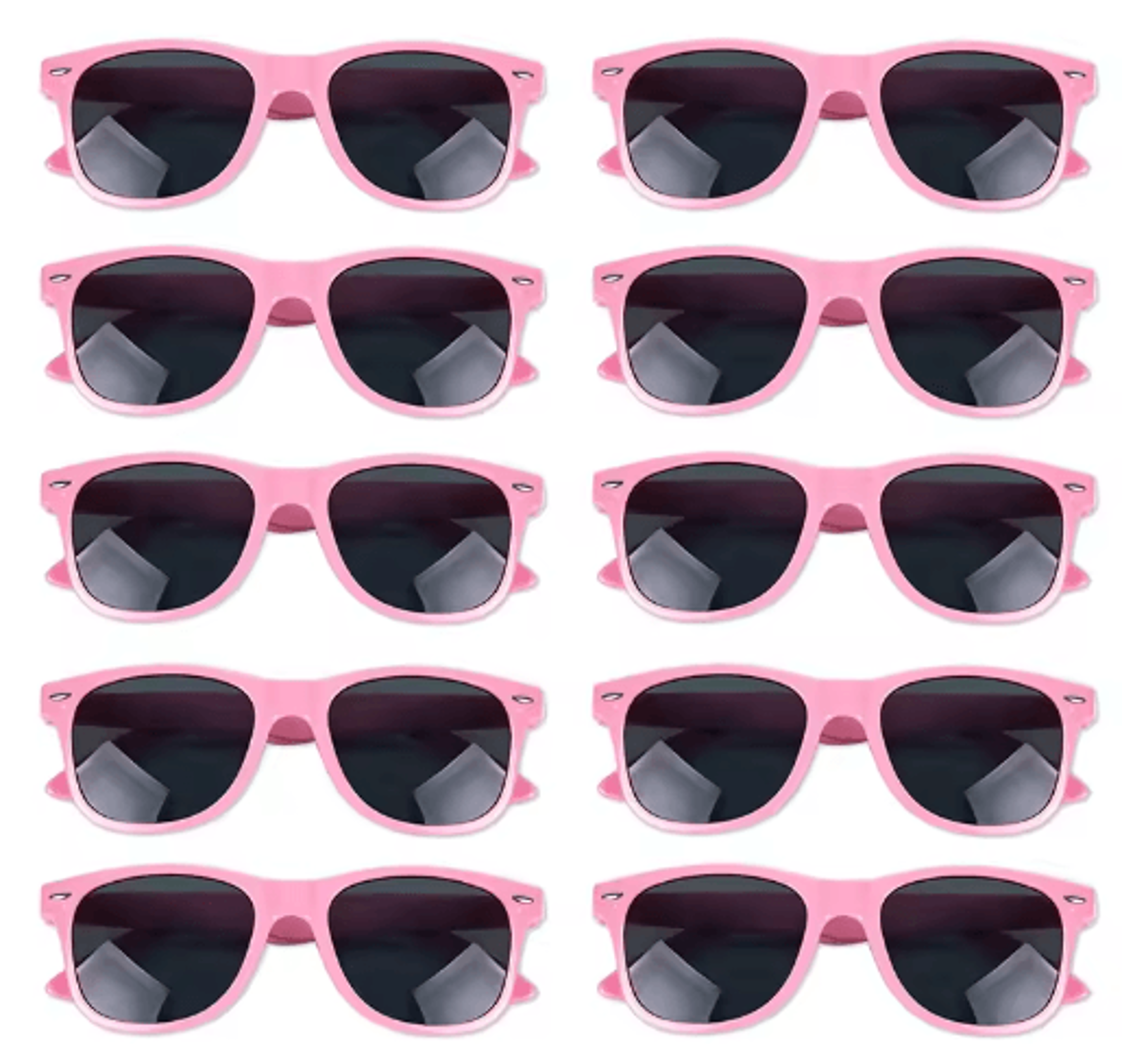 10Piece Bachelorette Party Sunglasses Set For Bride  Bridal Crew 11