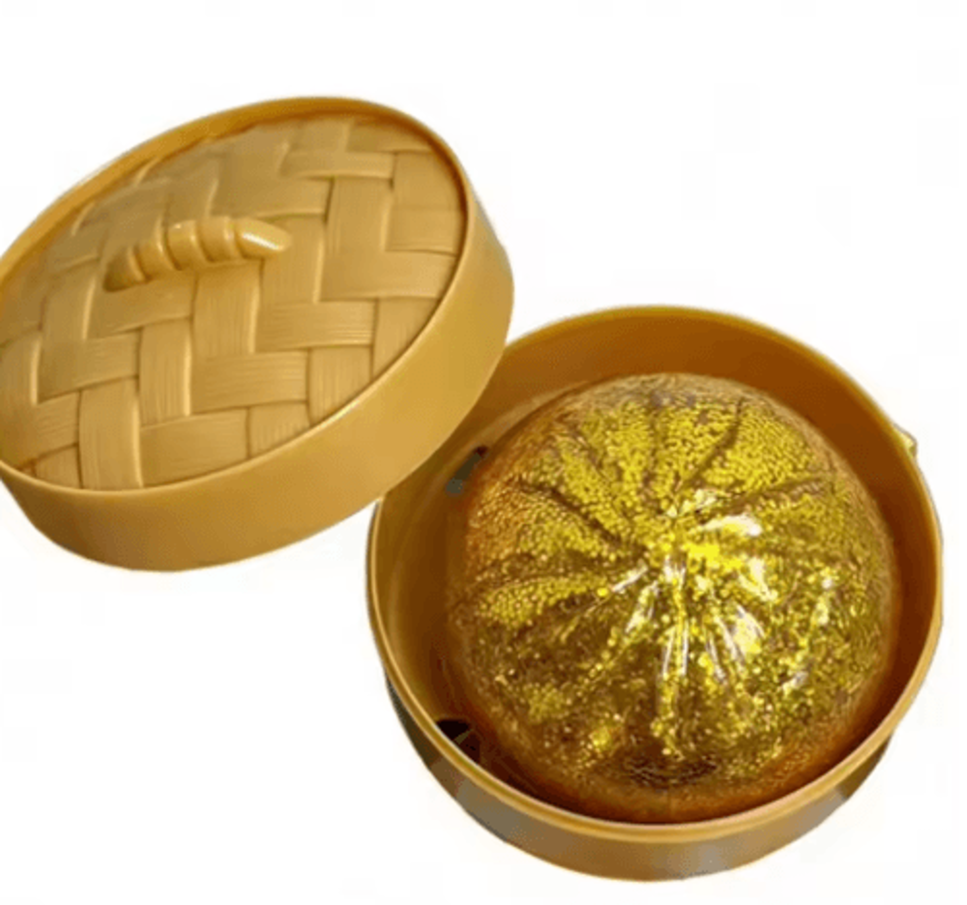 Dumpling Squishy Toy With Bamboo Steamer Box For Stress Relief 4