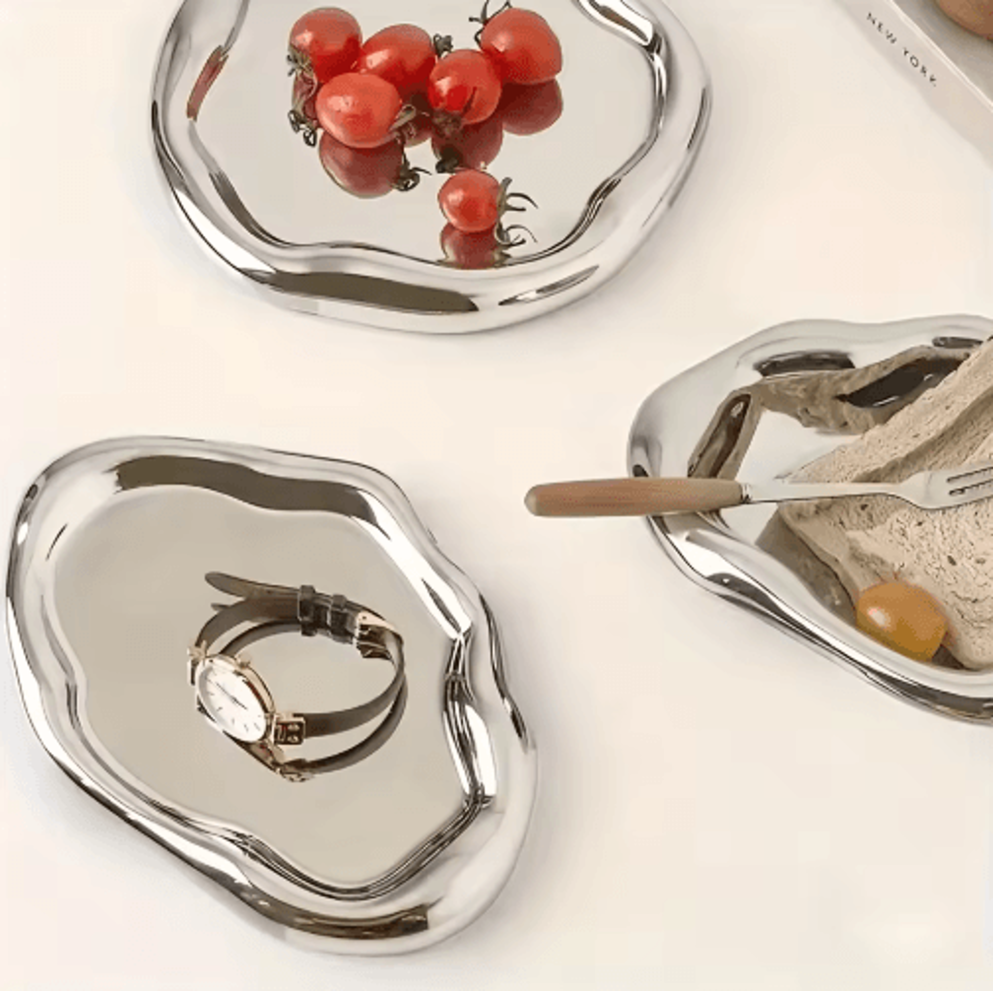 Light Luxury Decorative Tray For Jewelry Perfume And Photo Styling 4