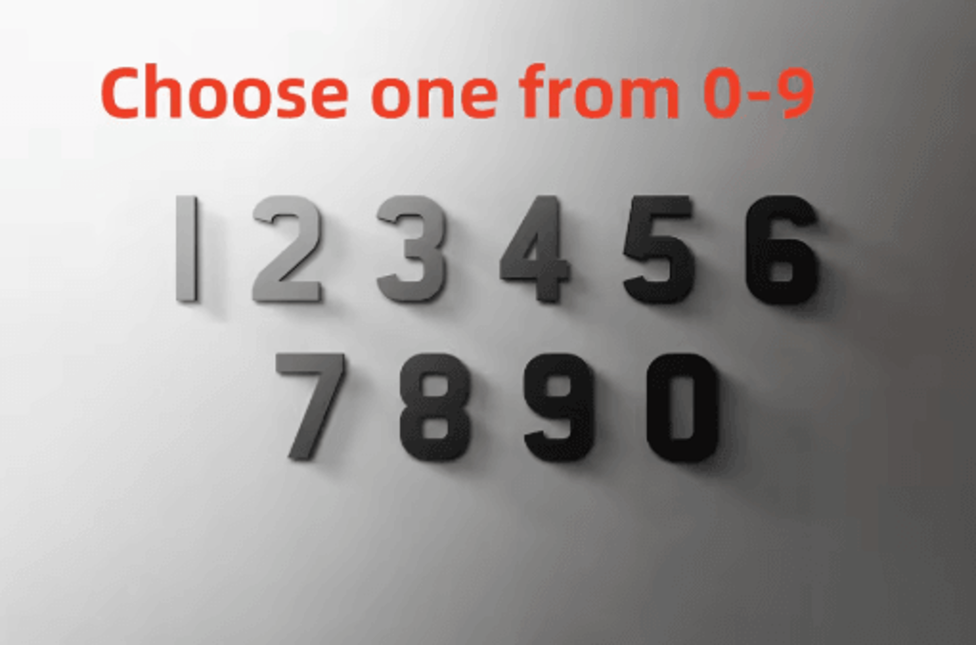 3D Black Acrylic Letter And Number Wall Stickers For Personalized Decor 9