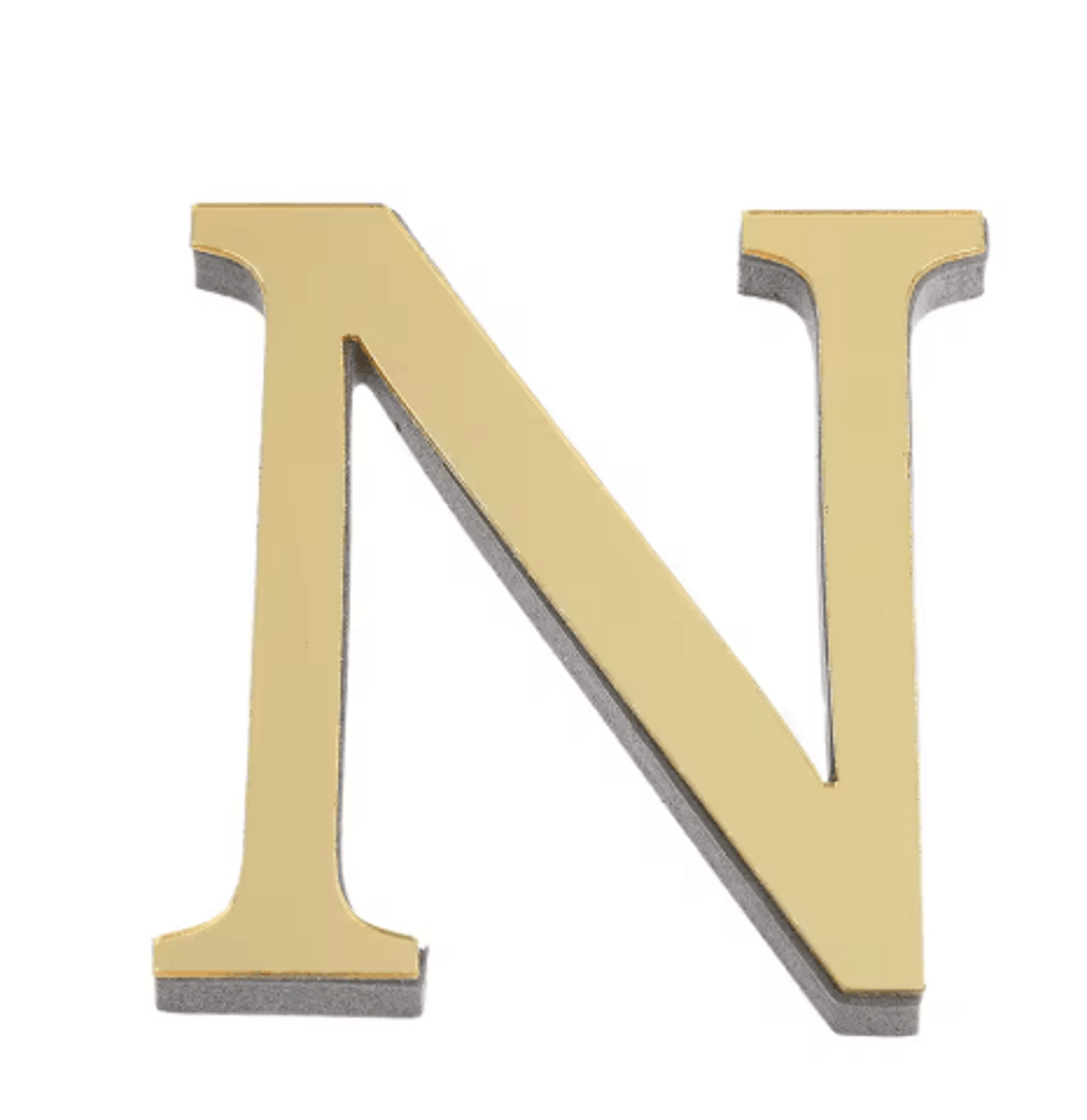 DIY 3D Mirror Alphabet Letter Wall Stickers For Personalized Decor 22