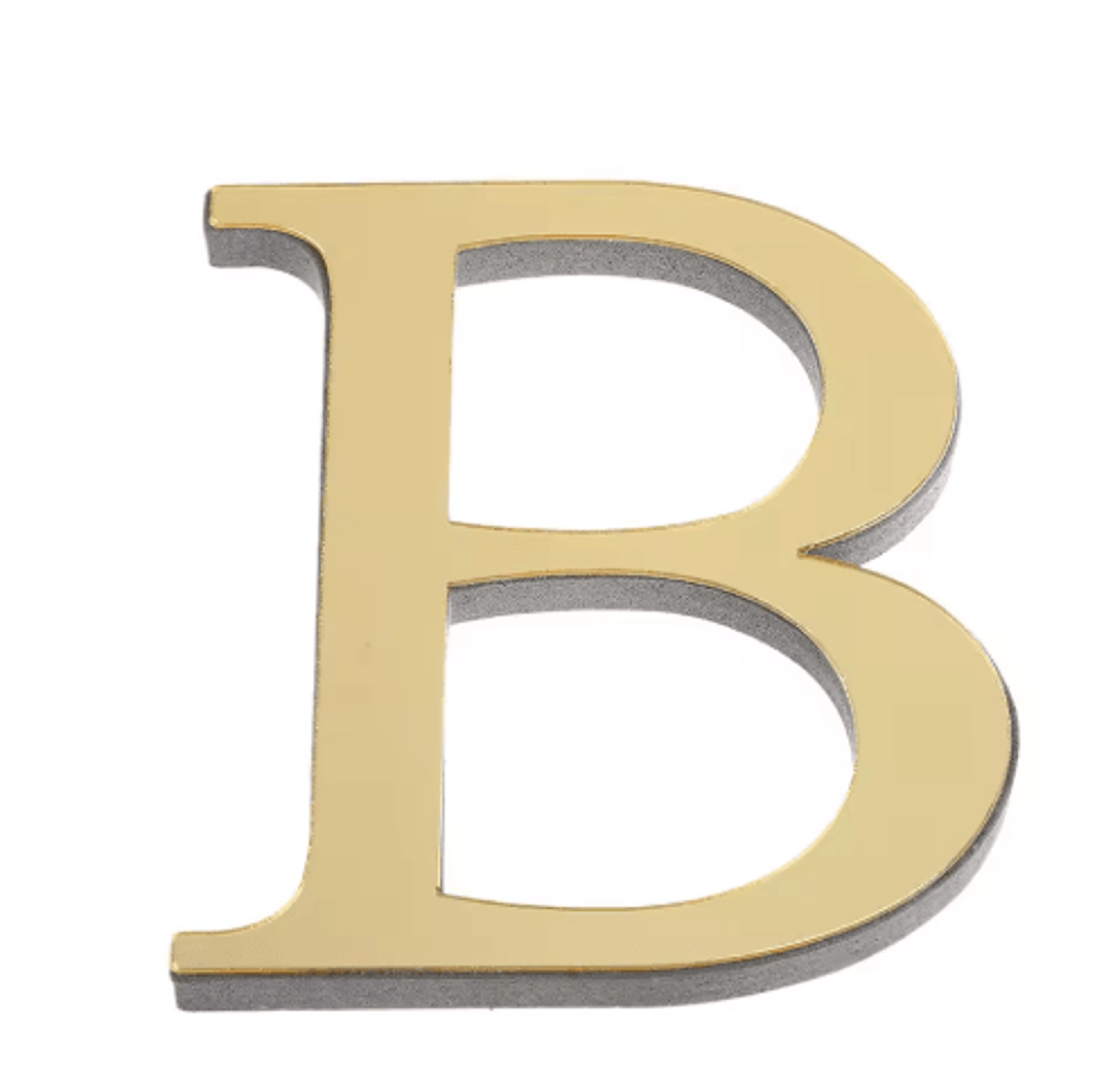 DIY 3D Mirror Alphabet Letter Wall Stickers For Personalized Decor 24