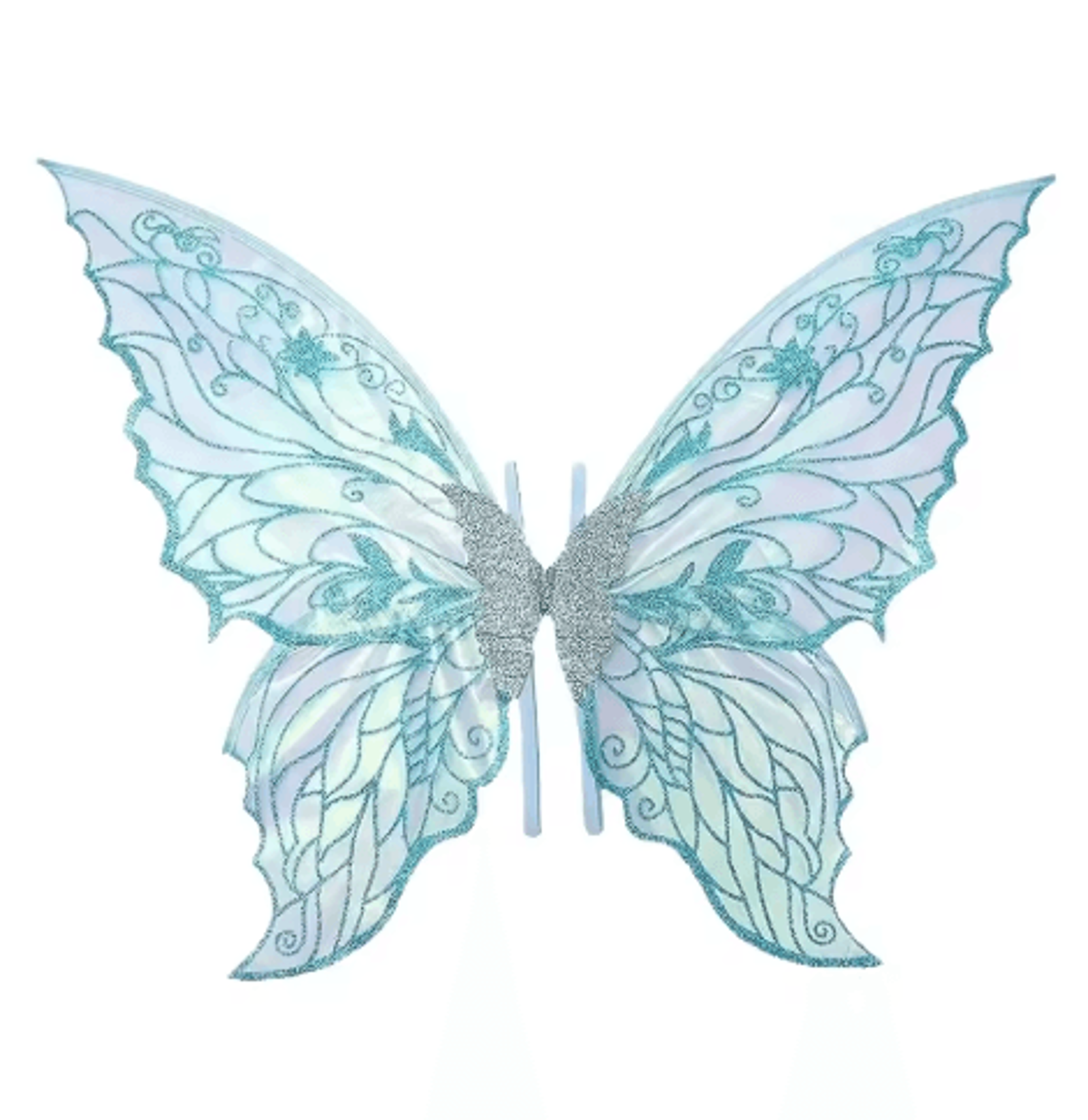 Sparkling Organza Fairy Butterfly Wings For DressUp And Parties 7