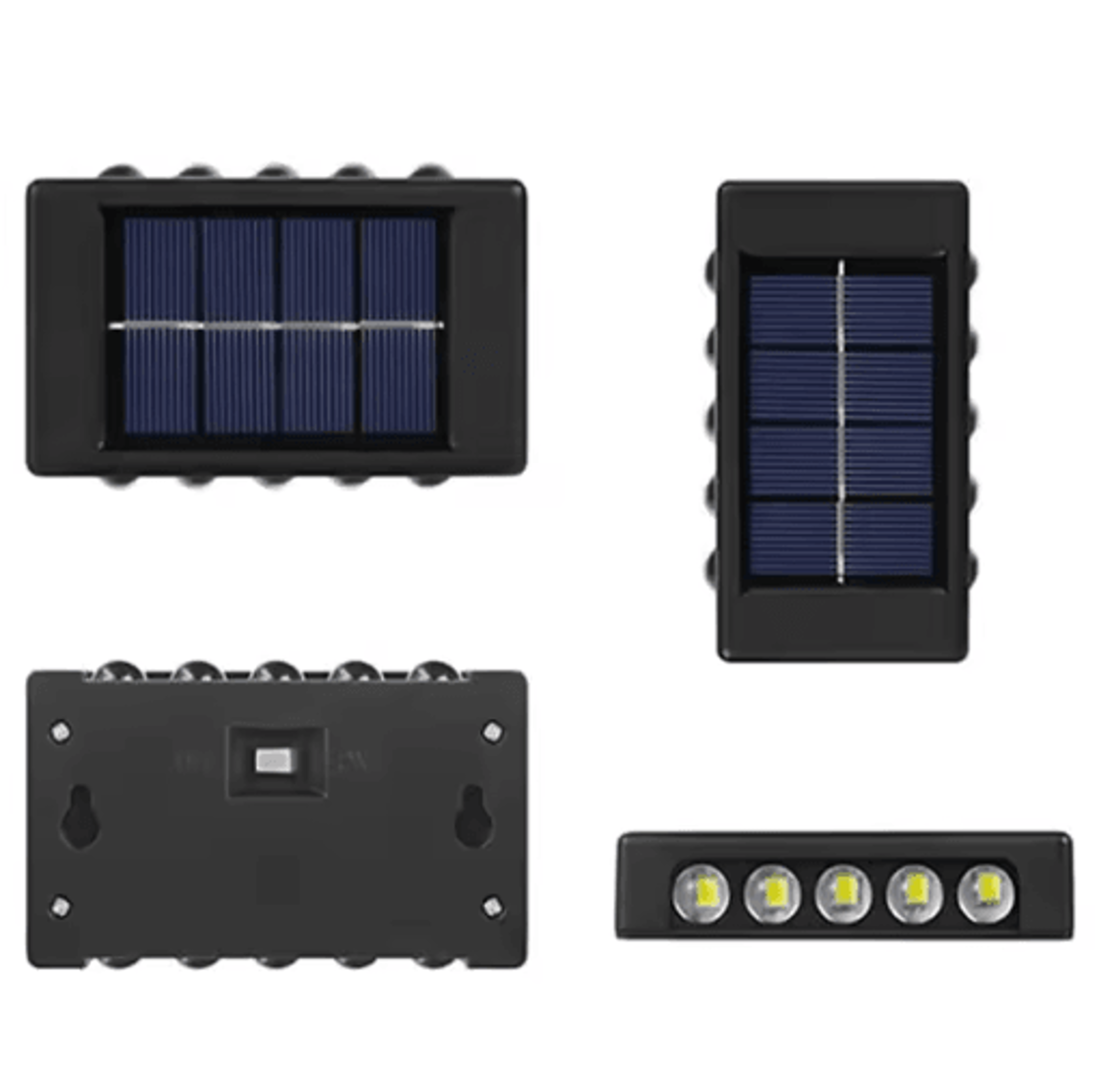 10LED Solar Up And Down Outdoor Wall Light 13