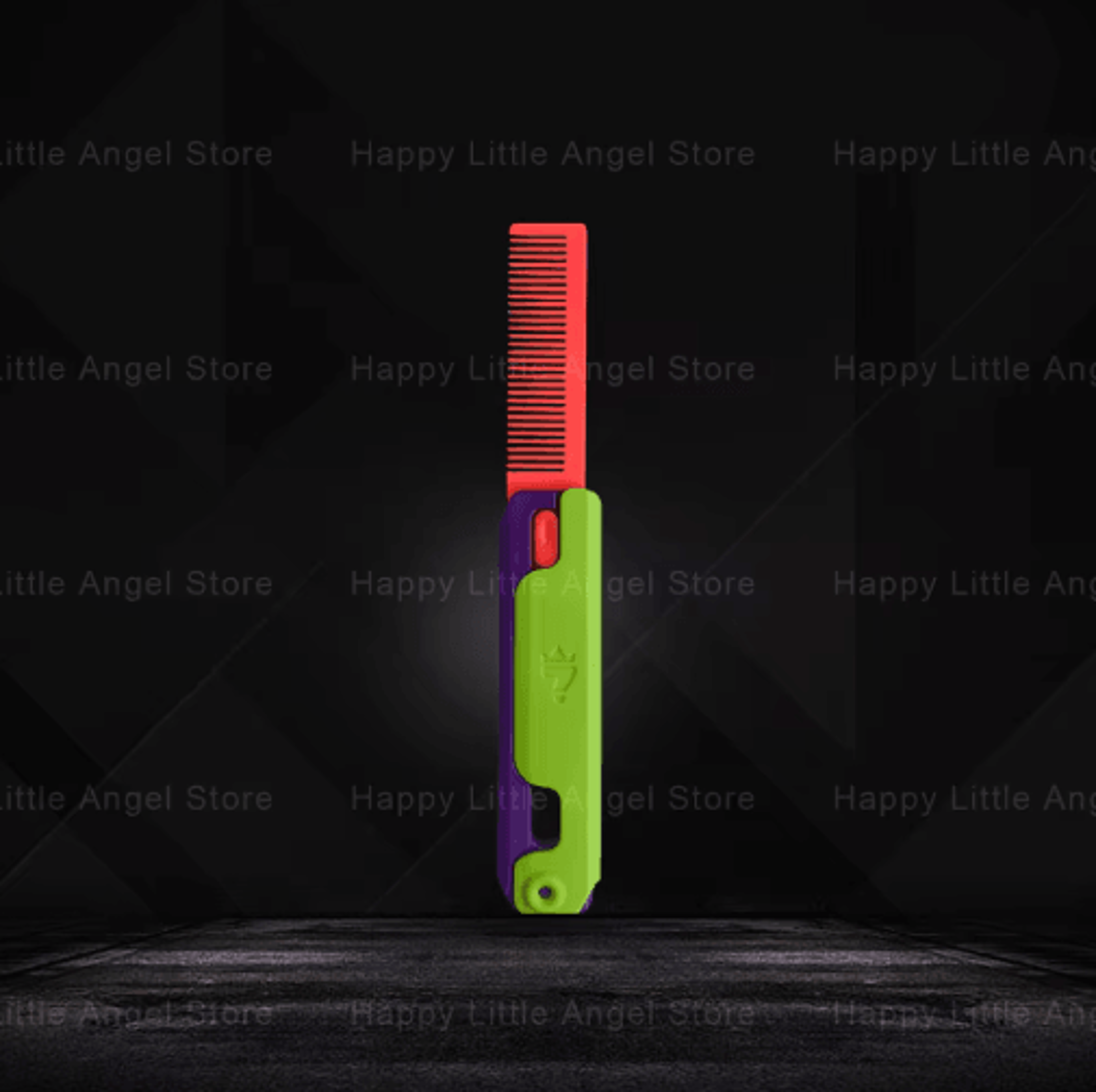 3D Printed Carrot ButterflyStyle Fidget Toy 14